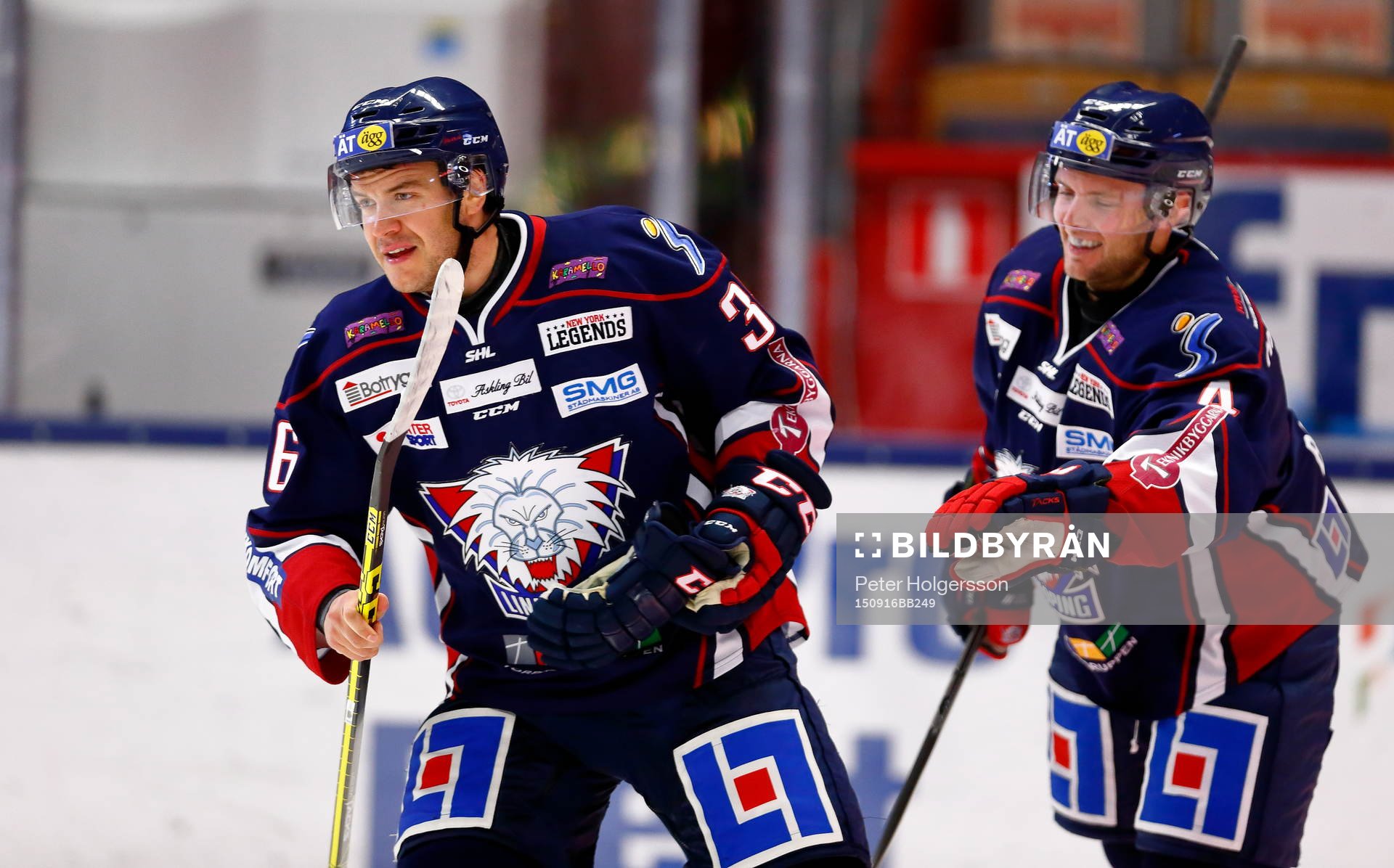 Linköpings Niklas Fogström jublar