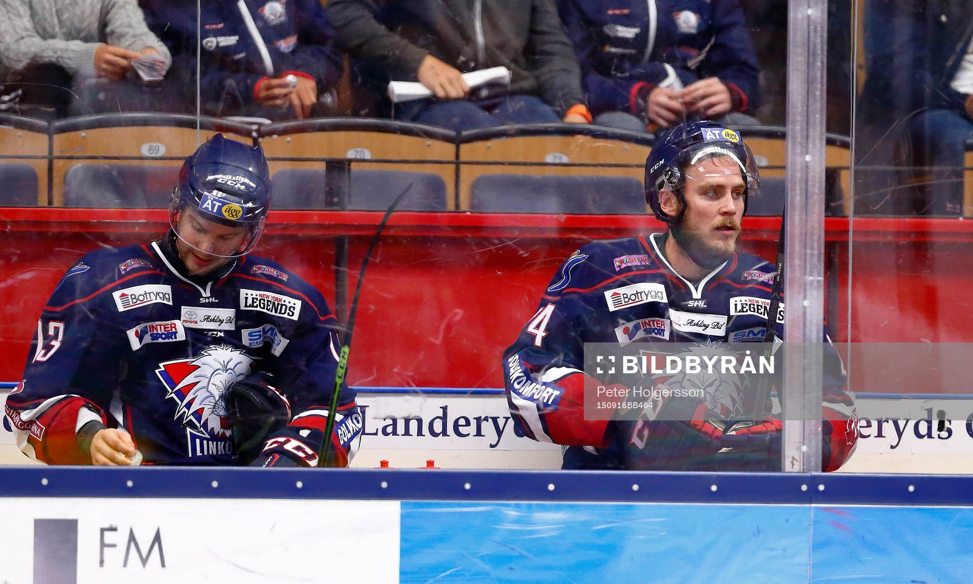 Två Linköpings-spelare utvisade