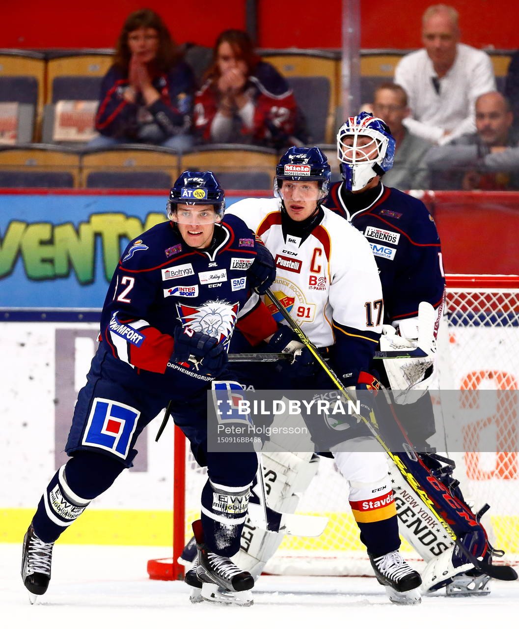 Linköpings Carl Dahlström, Djurgårdens Henrik Eriksson