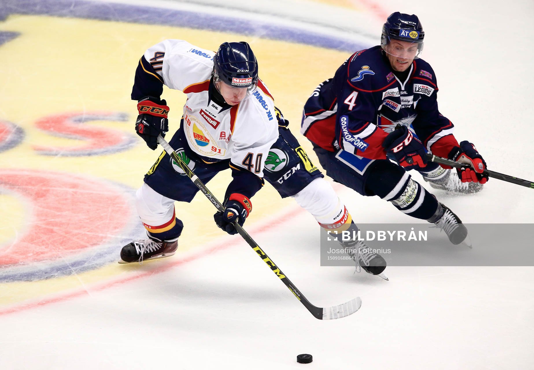 Djurgårdens Tomi Sallinen och Linköpings Chad Billins