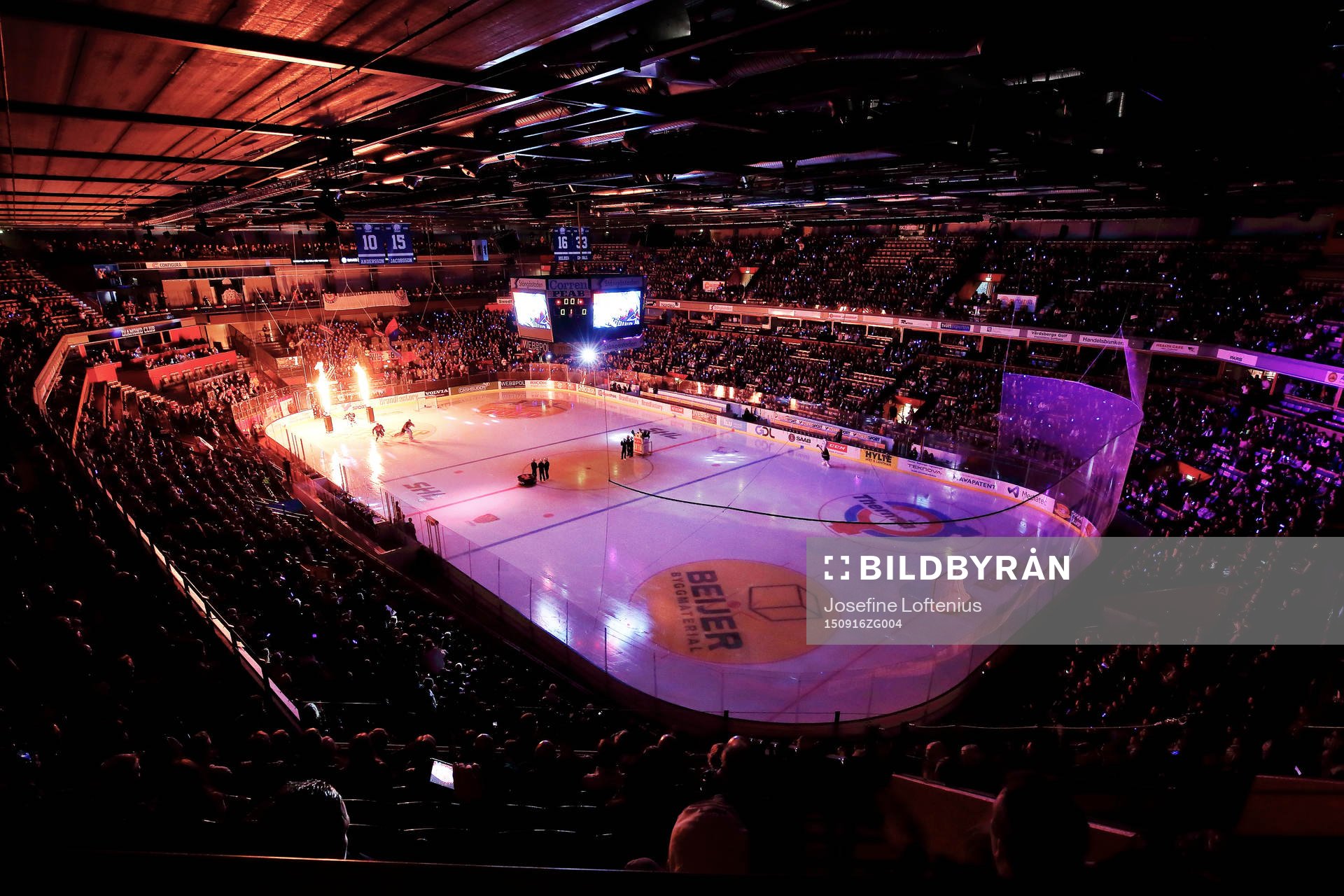 Intrig till ishockeymatchen i SHL mellan Linköping och