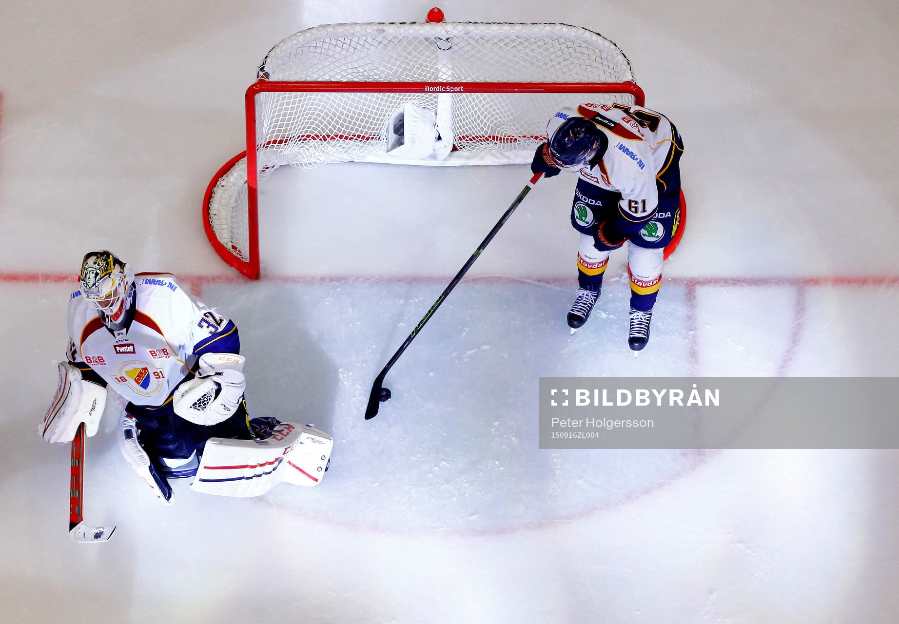 Avgörande mål 3-2 av Linköpings Andrew Gordon förbi