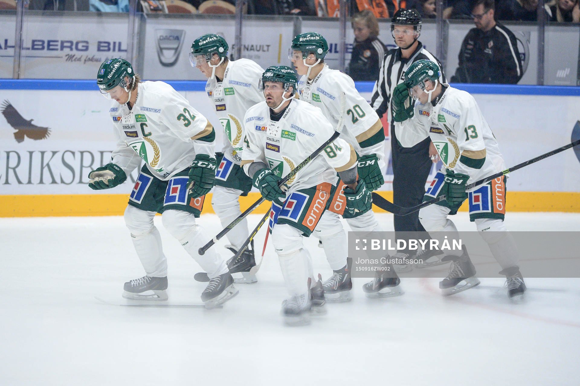 Färjestads Joakim Nygård har gjort 2-0 till Färjestad