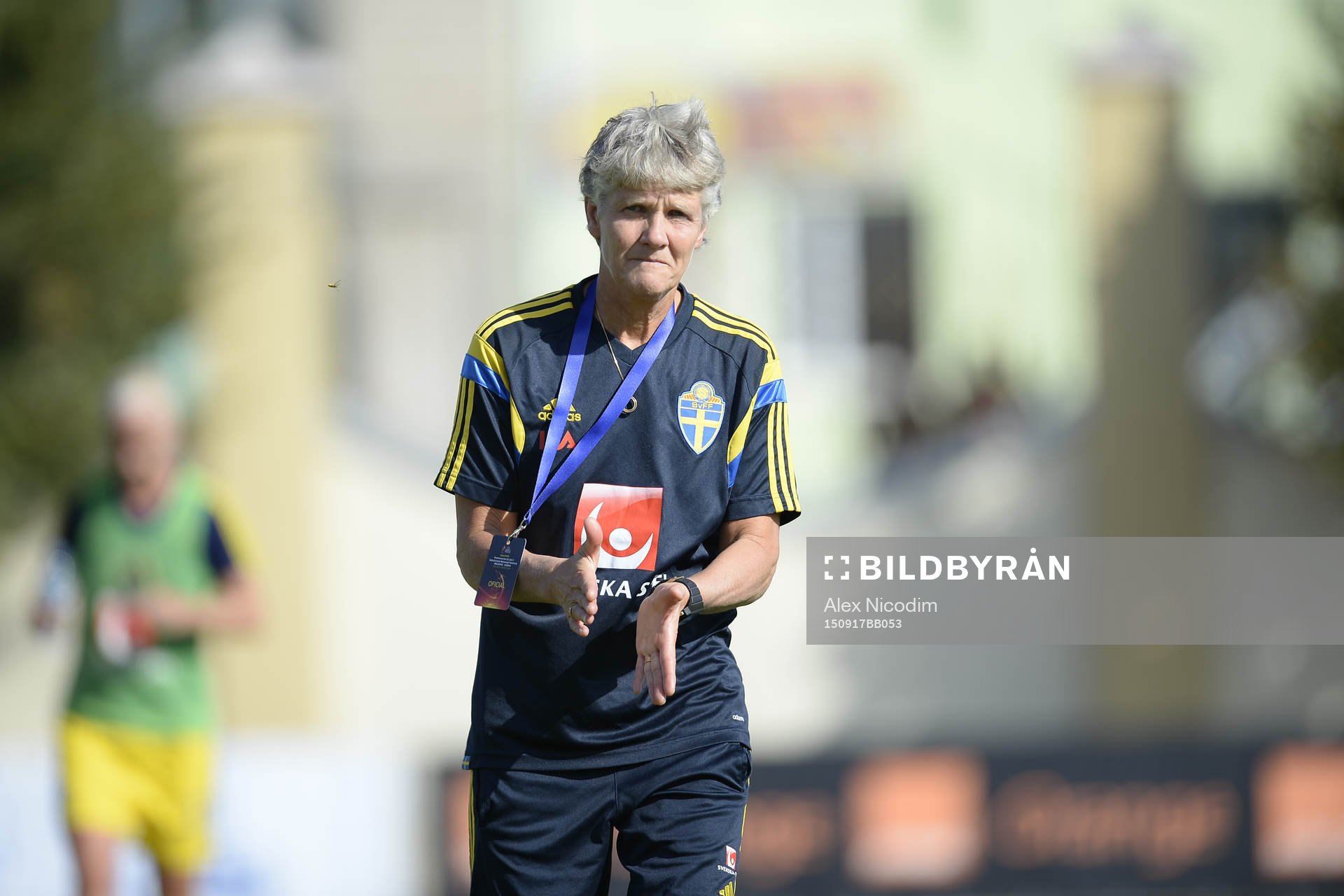 Sveriges förbundskapten Pia Sundhage