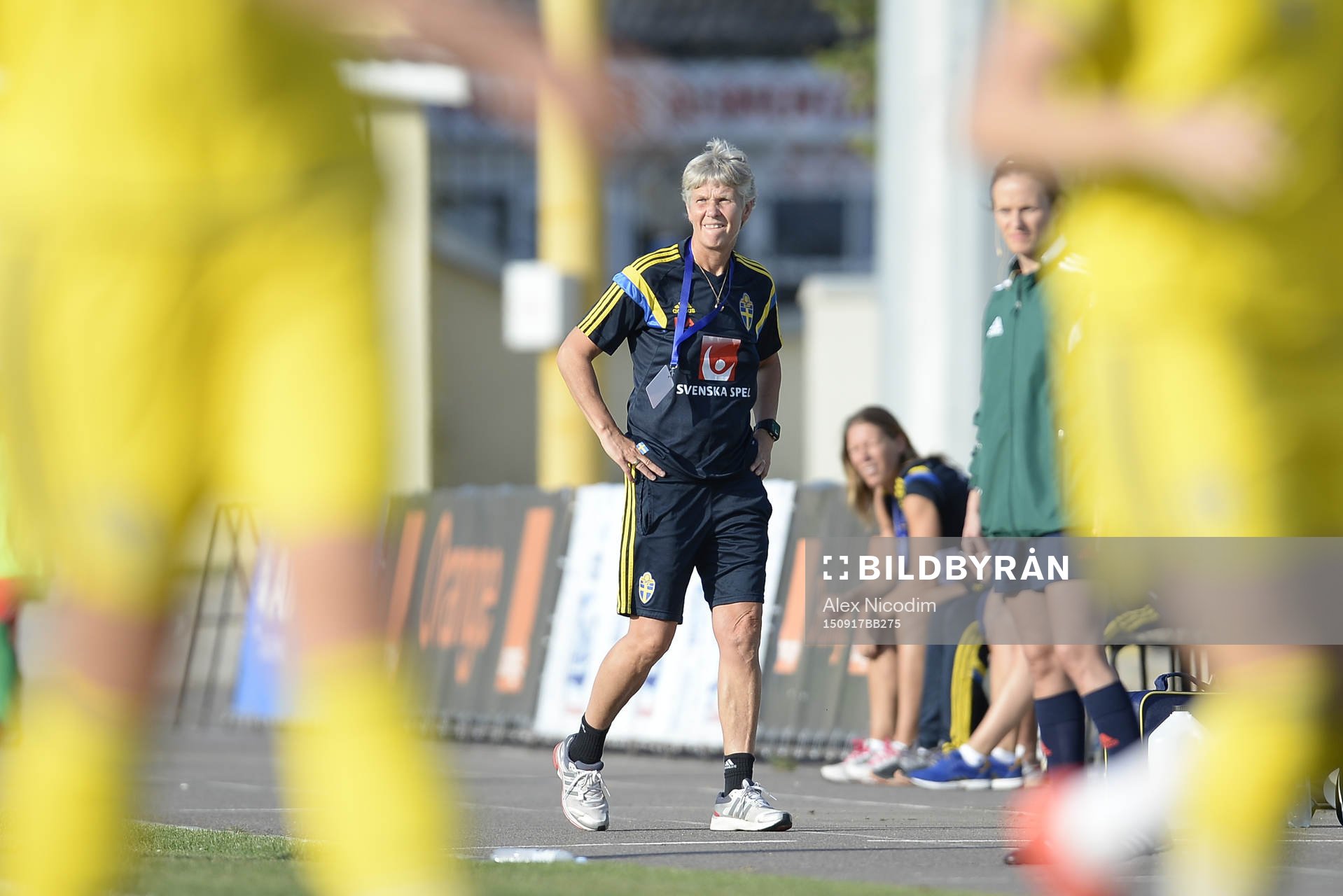 Sveriges förbundskapten Pia Sundhage