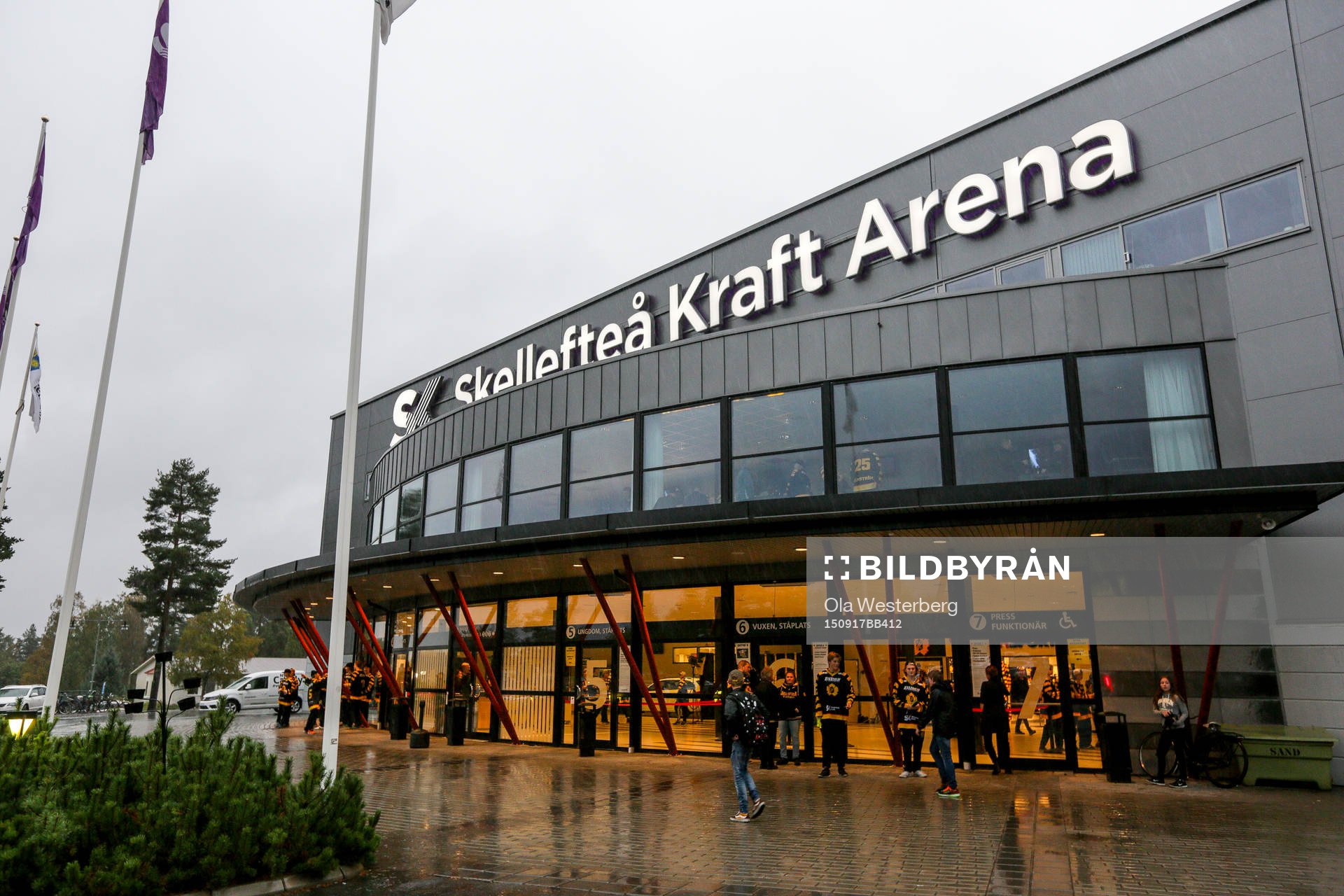 Skellefteå Kraft Arena exteriört