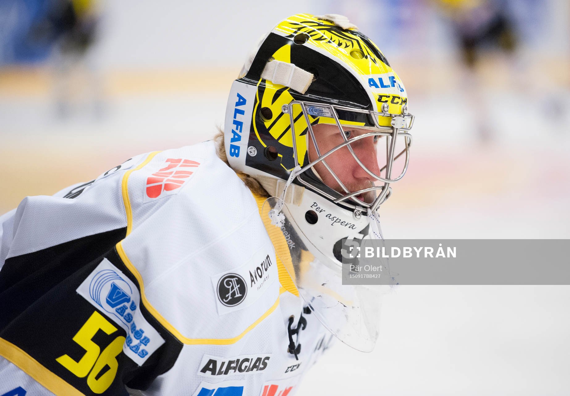 Västerås målvakt Marcus Dahlbom
