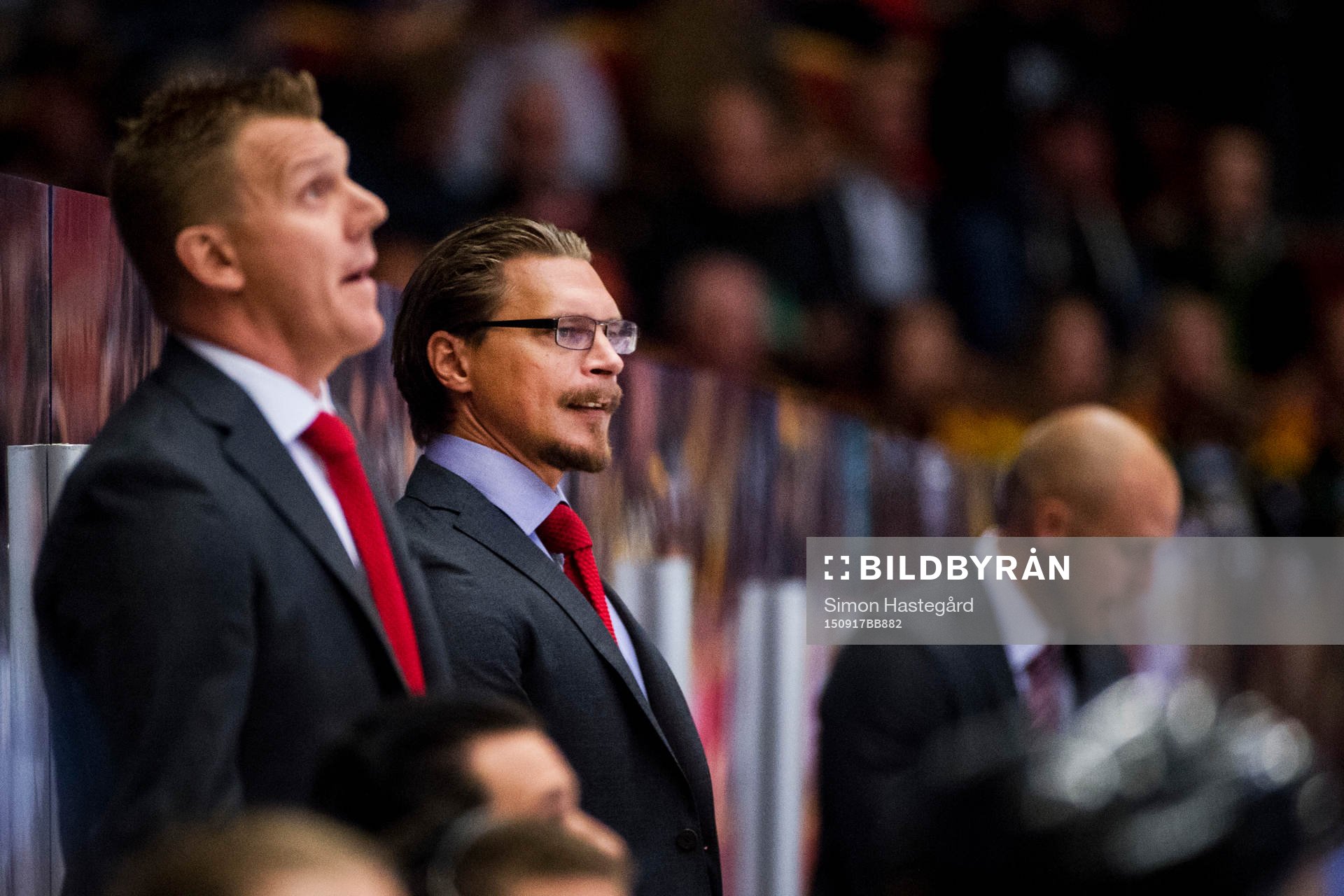 Malmö Redhawks assisterande tränare Andreas Hadelöv och