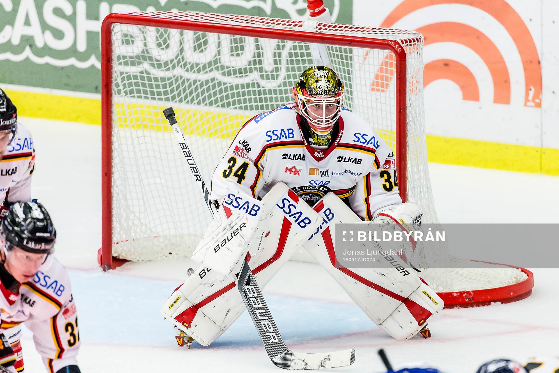 Luleås målvakt Joel Lassinantti