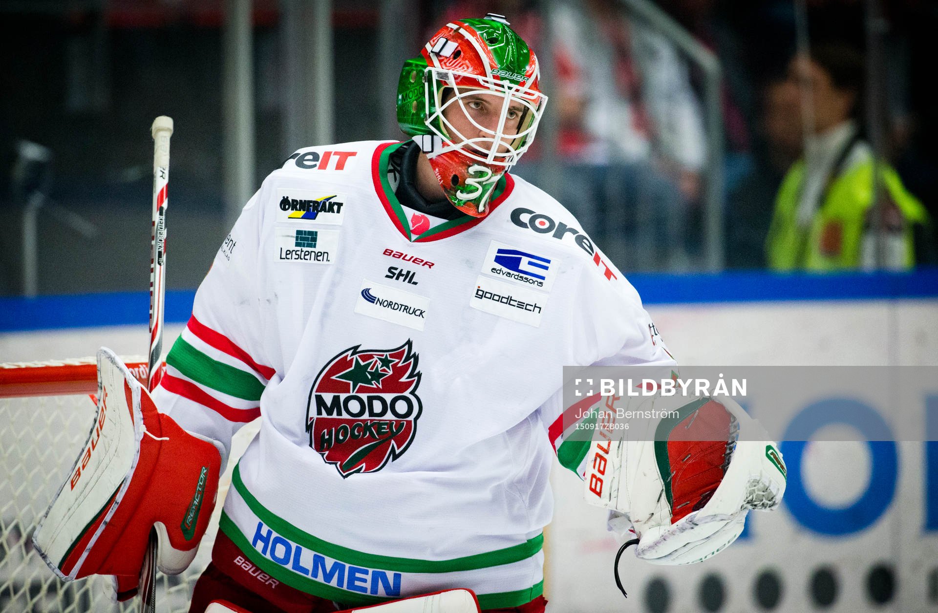 Modos målvakt Adam Reideborn