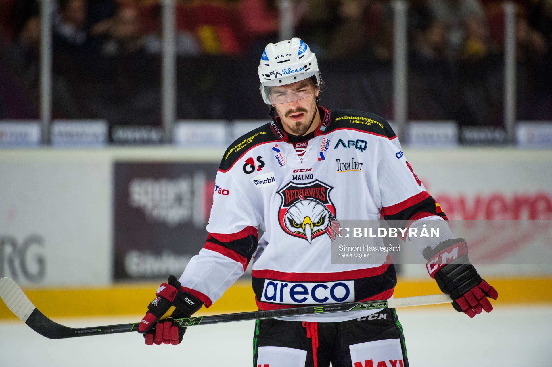 Malmö Redhawks Peter Mueller deppar