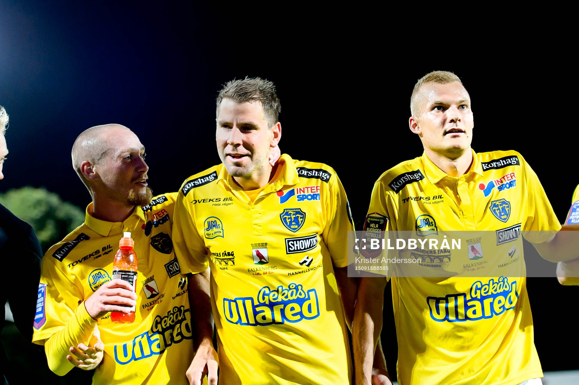Falkenbergs Stefan Rodevåg jublar