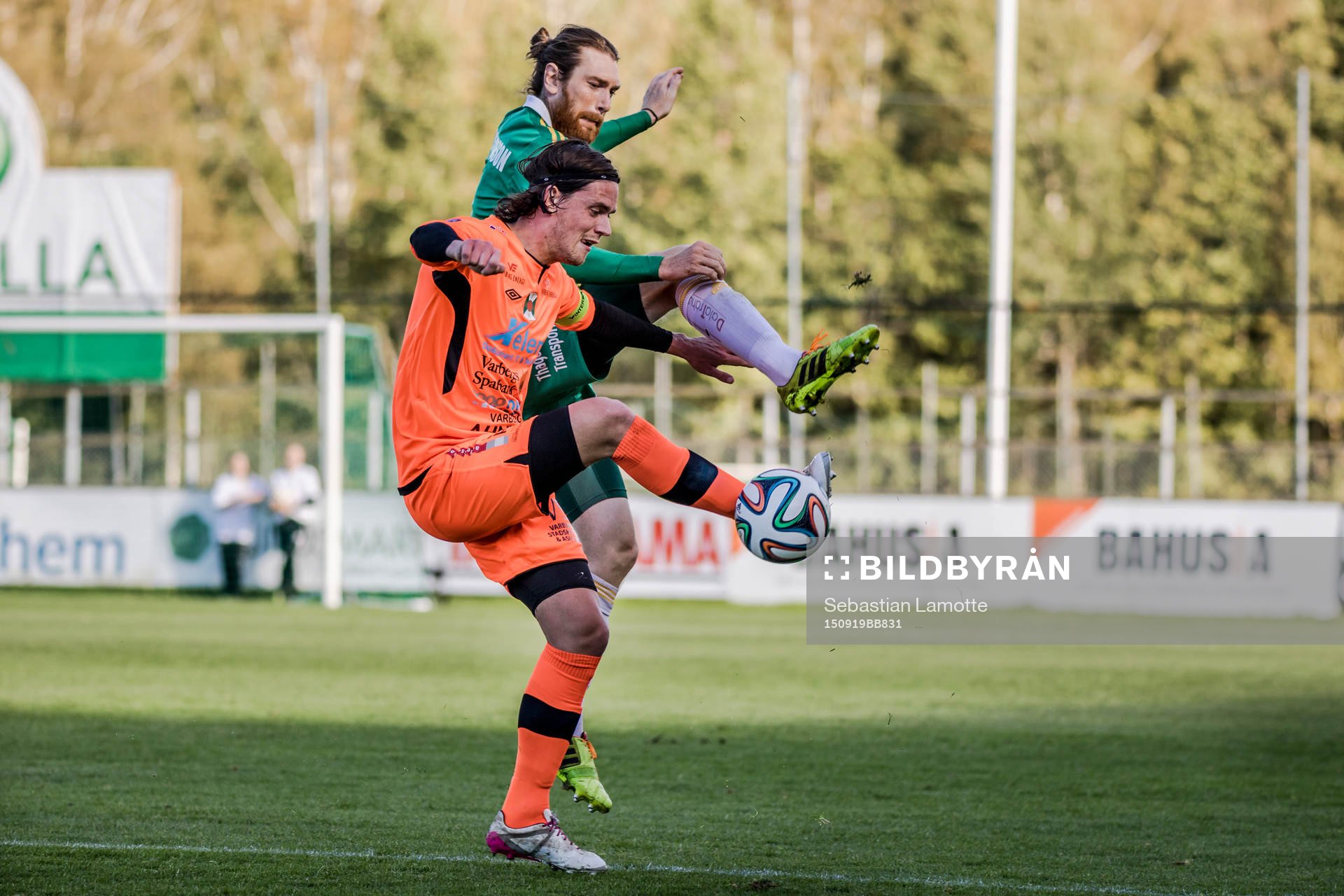 Varbergs Robin Tranberg och Ljungskiles Markus Gustafsson