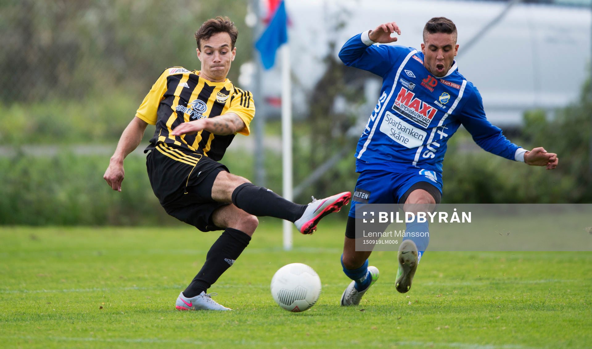 i matchen i division 2 mellan Nosaby och IFK Hässleholm i