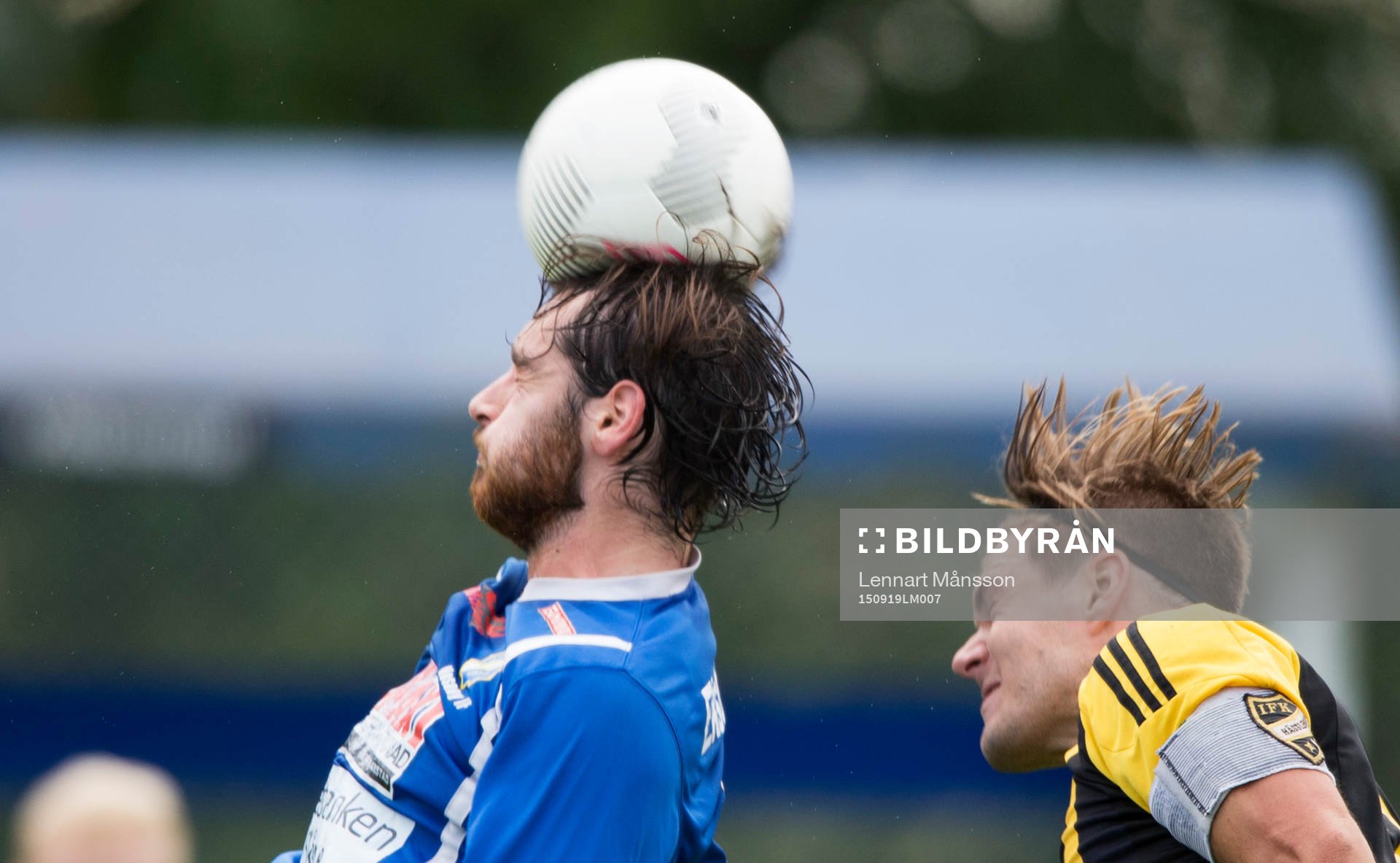 IFK Hässleholms Pontus Björnsson i matchen i division 2