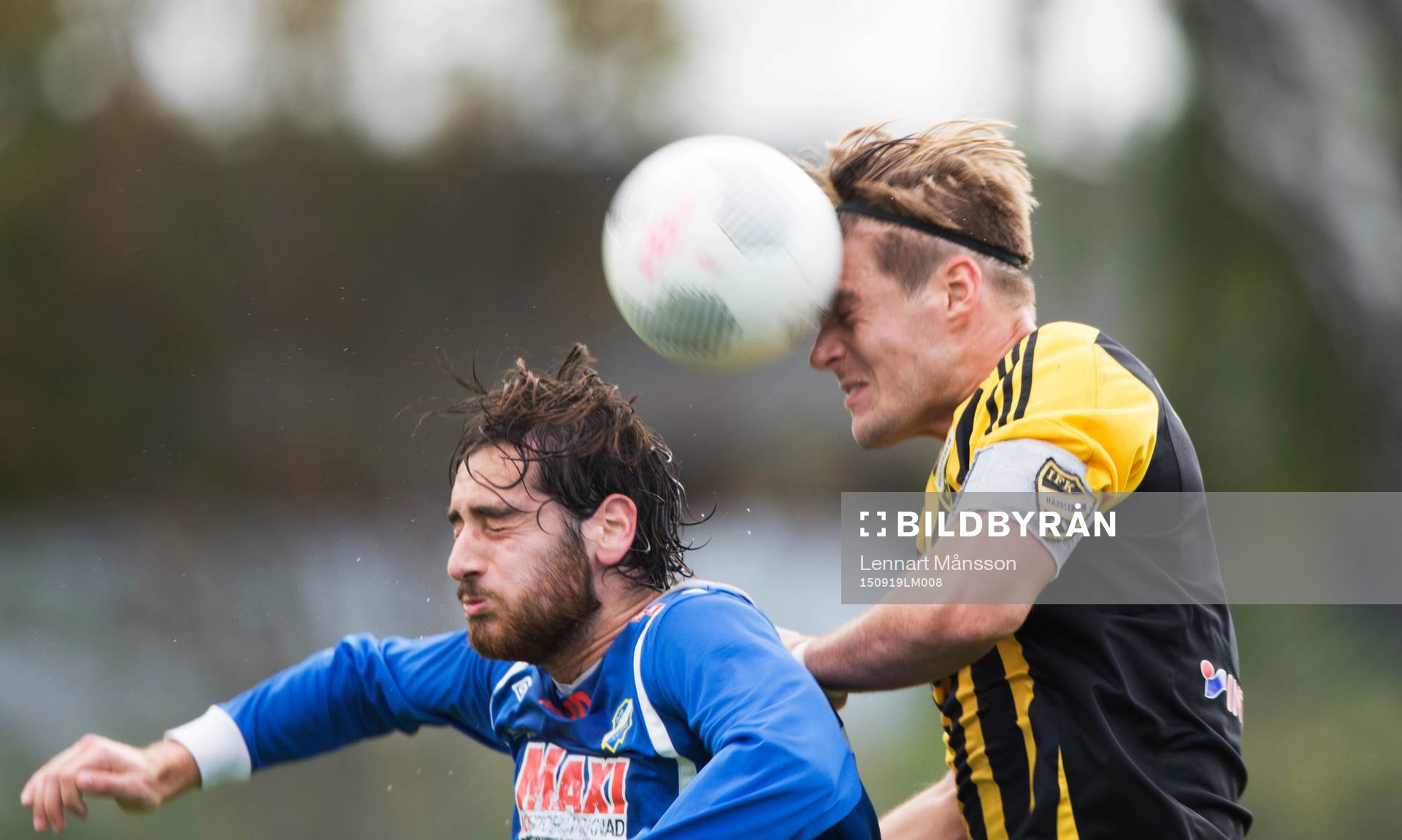 IFK Hässleholms Pontus Björnsson i matchen i division 2