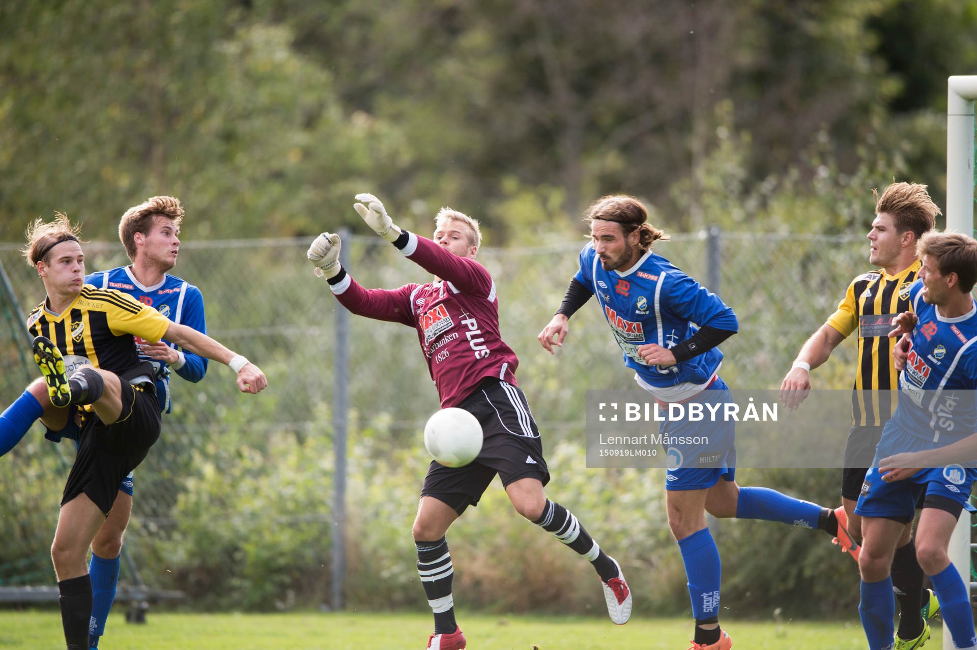 i matchen i division 2 mellan Nosaby och IFK Hässleholm i