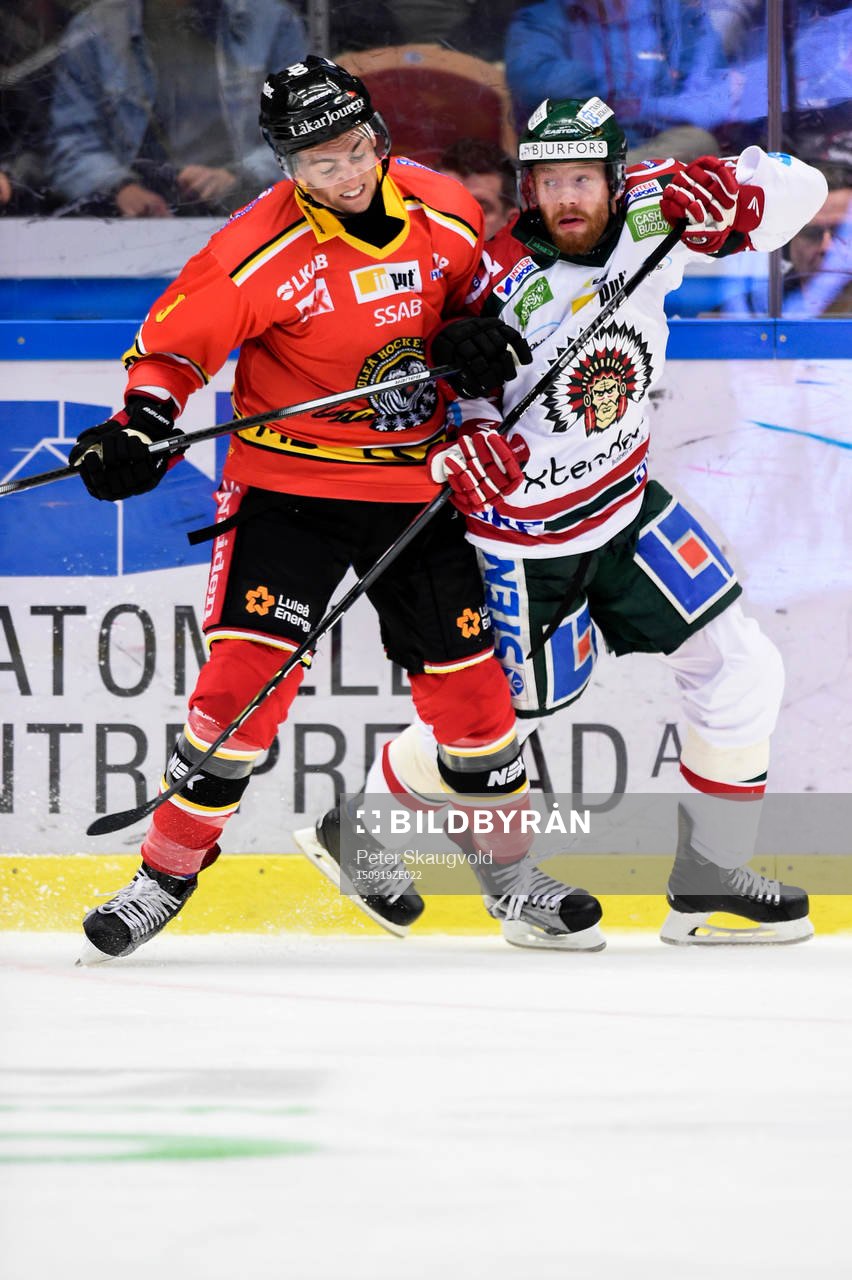 Luleås Johan Forsberg och Frölundas Robin Figren