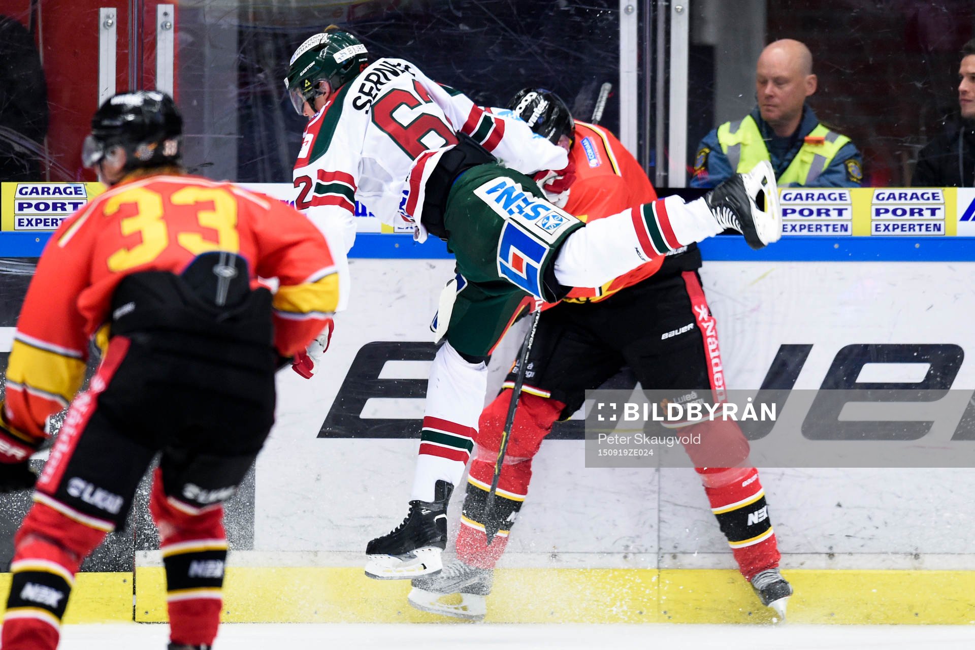 Frölundas Artturi Lehkonen och Luleås Jan Sandström
