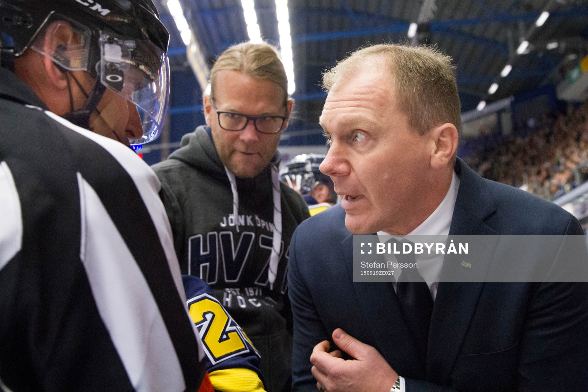 s tränare Johan Lindbom