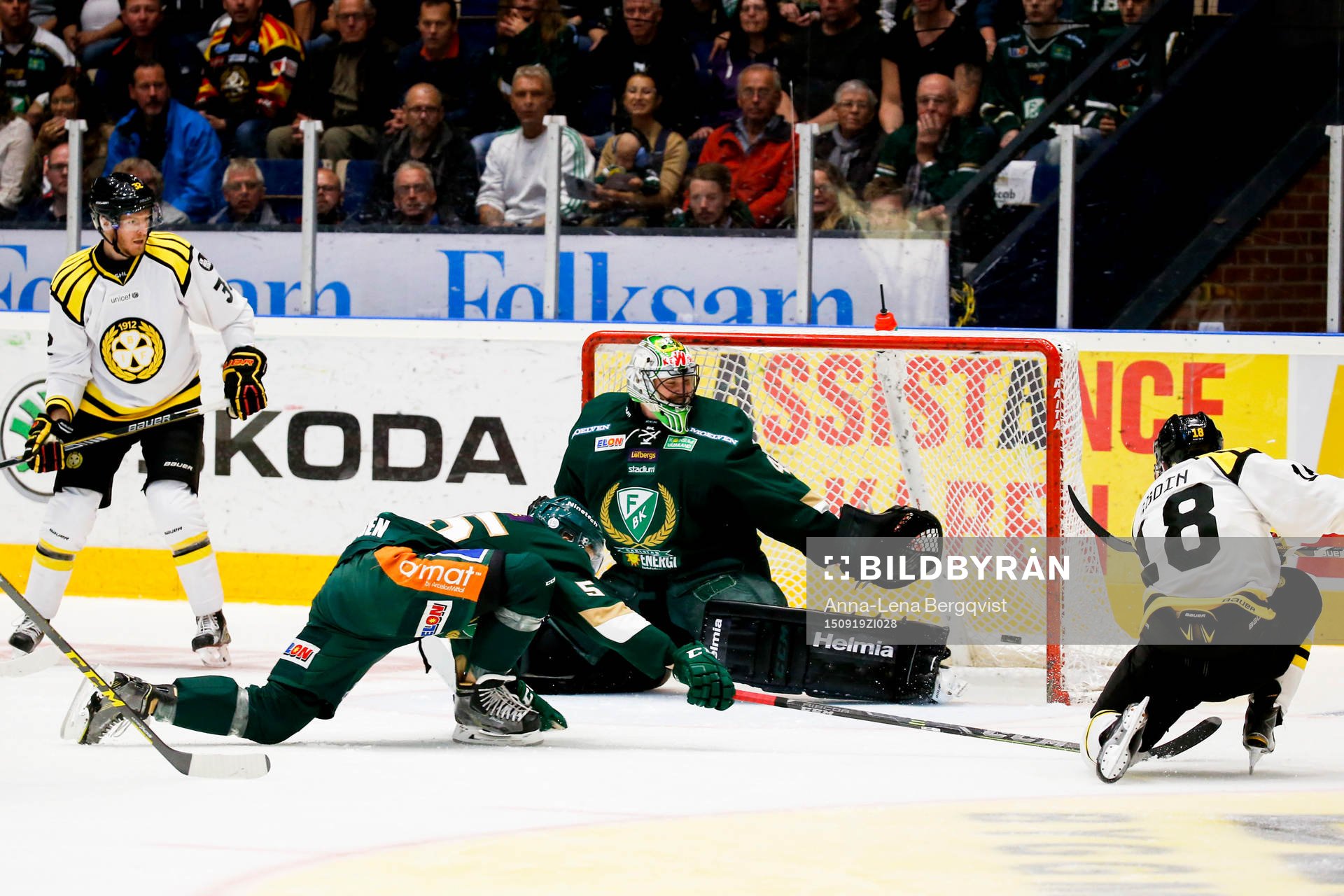 Brynäs Anton Rödin kvitterar till 1-1