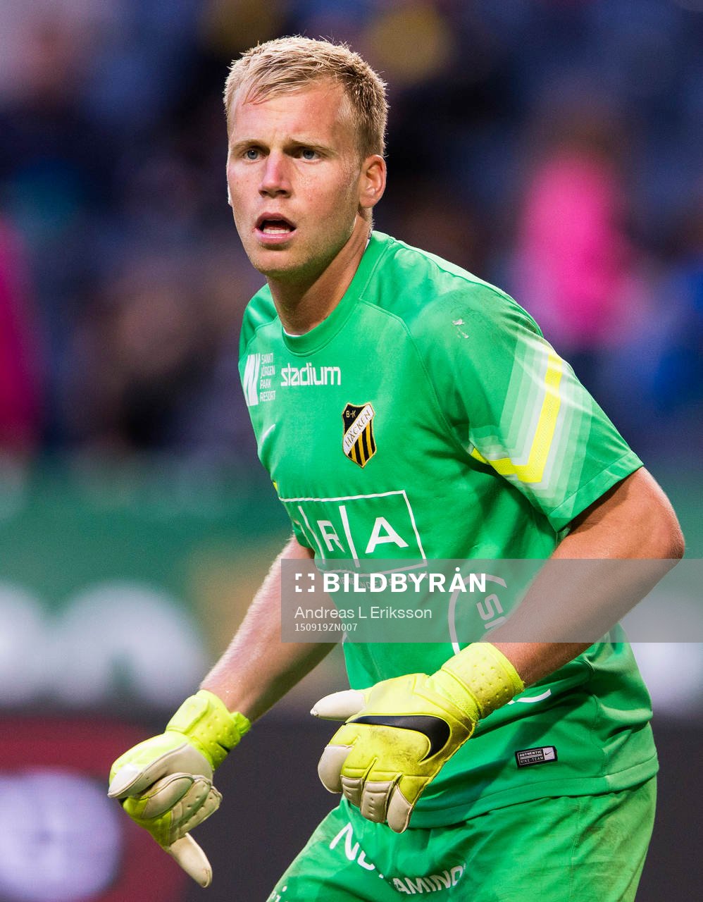 Häckens målvakt Peter Abrahamsson
