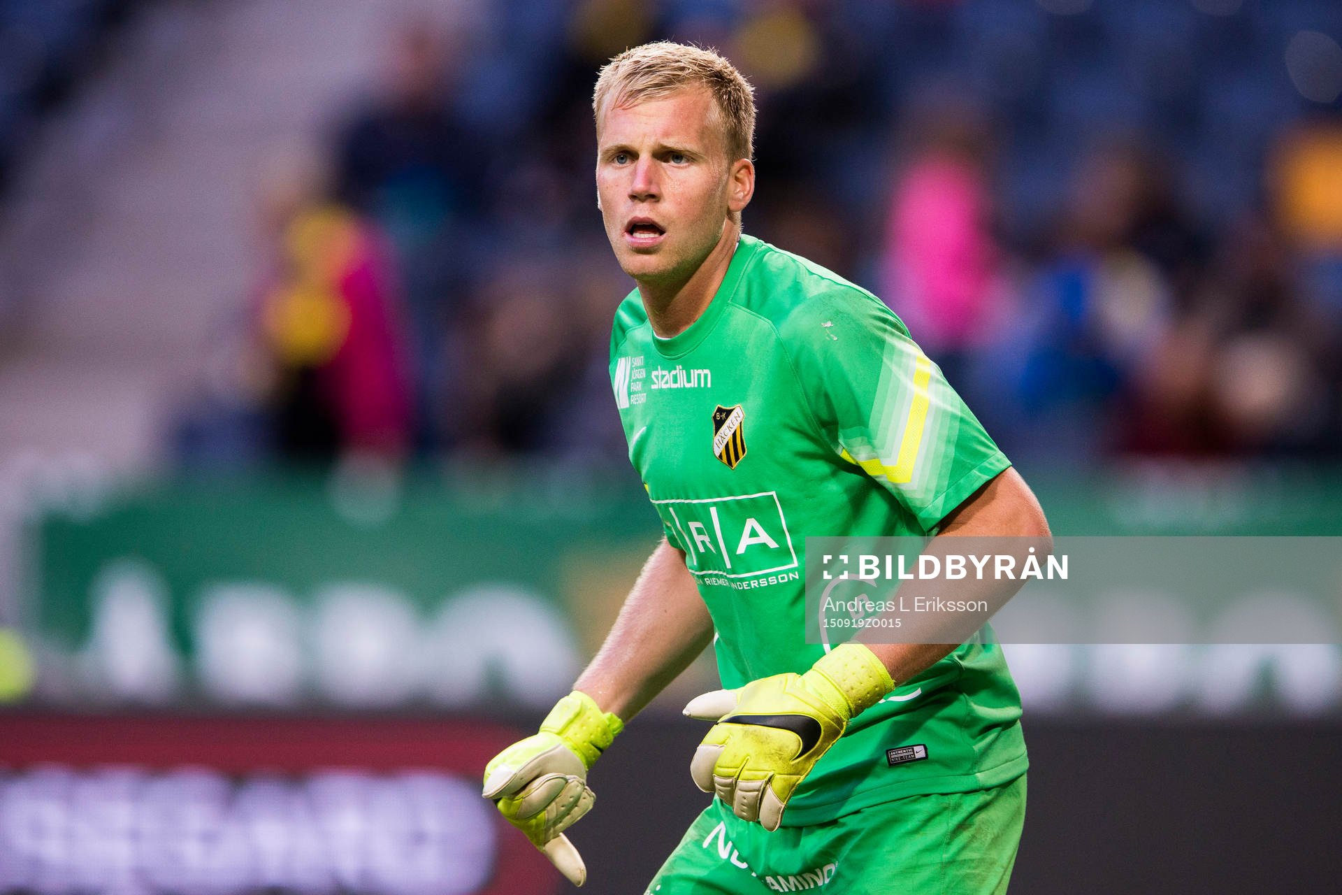 Häckens målvakt Peter Abrahamsson