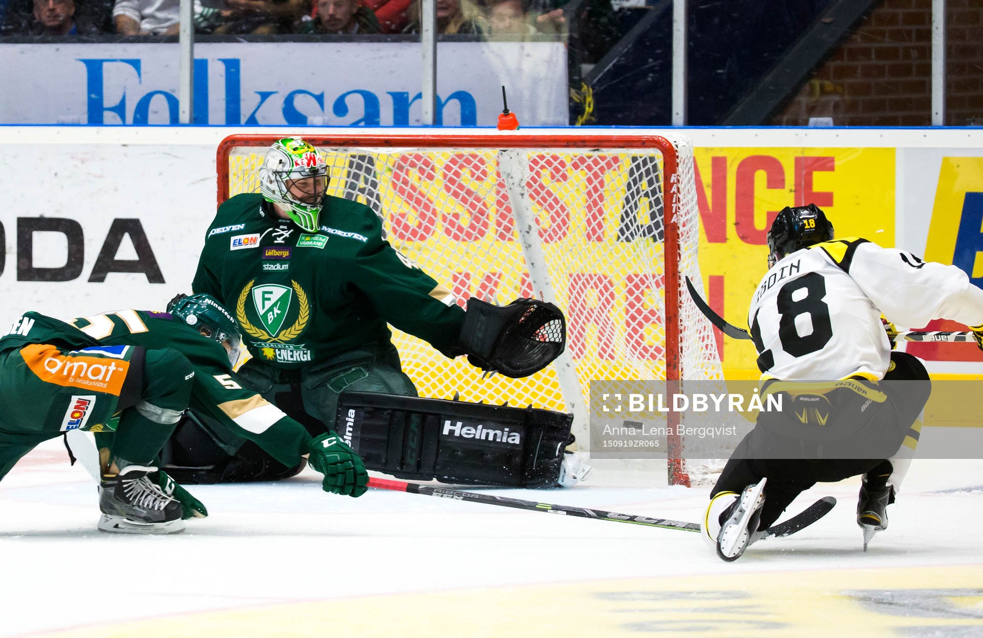 Brynäs Anton Rödin kvitterar till 1-1