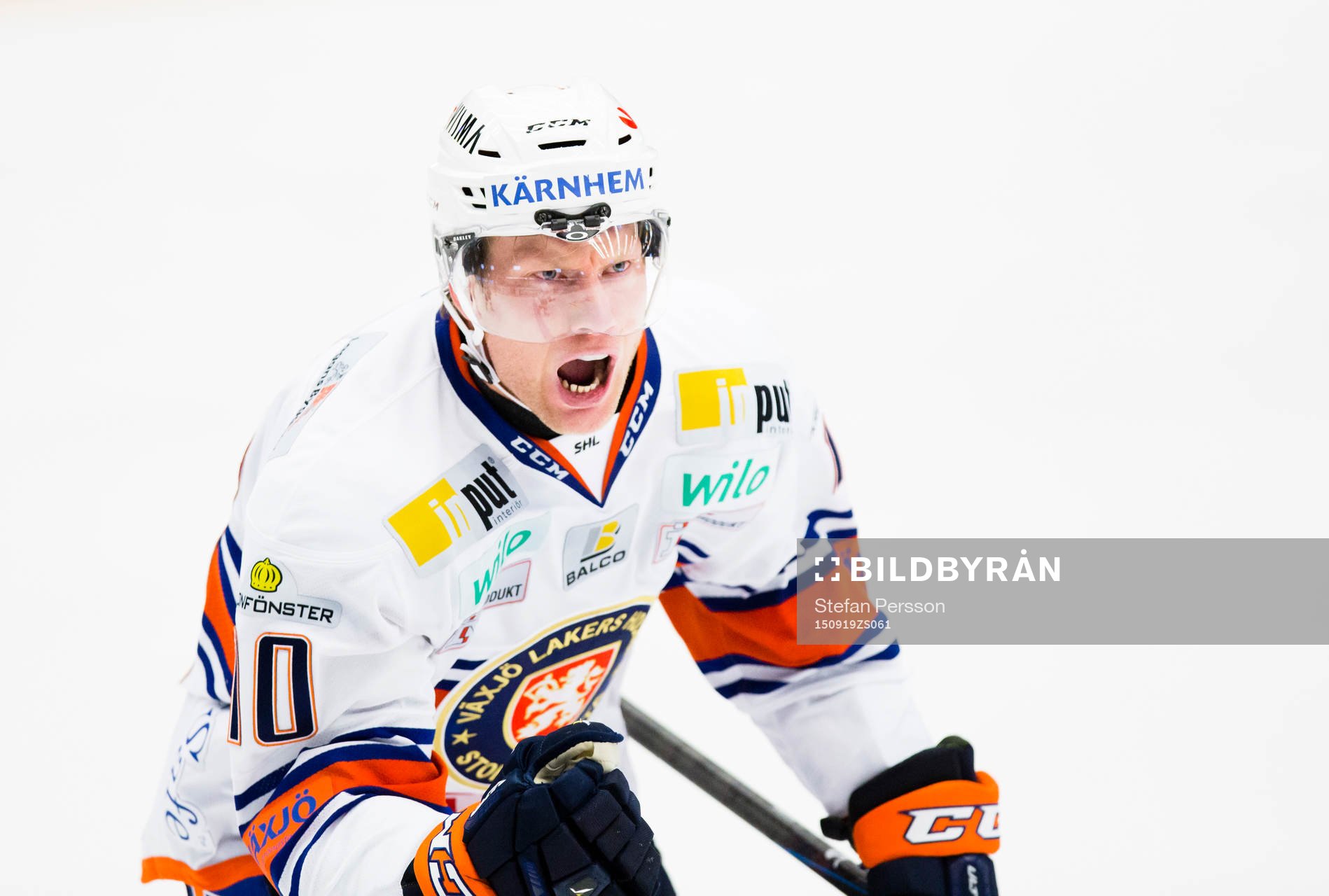 Växjös Richard Gynge jublar