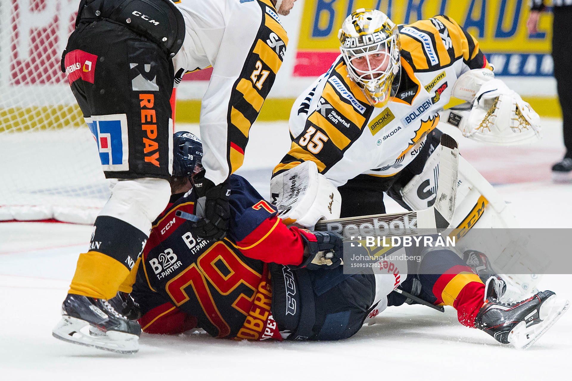 Skellefteås målvakt Markus Svensson