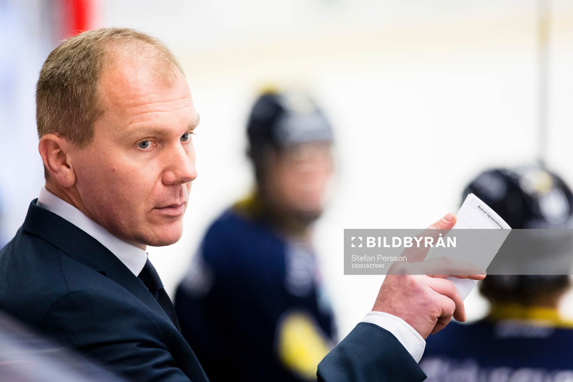 s tränare Johan Lindbom