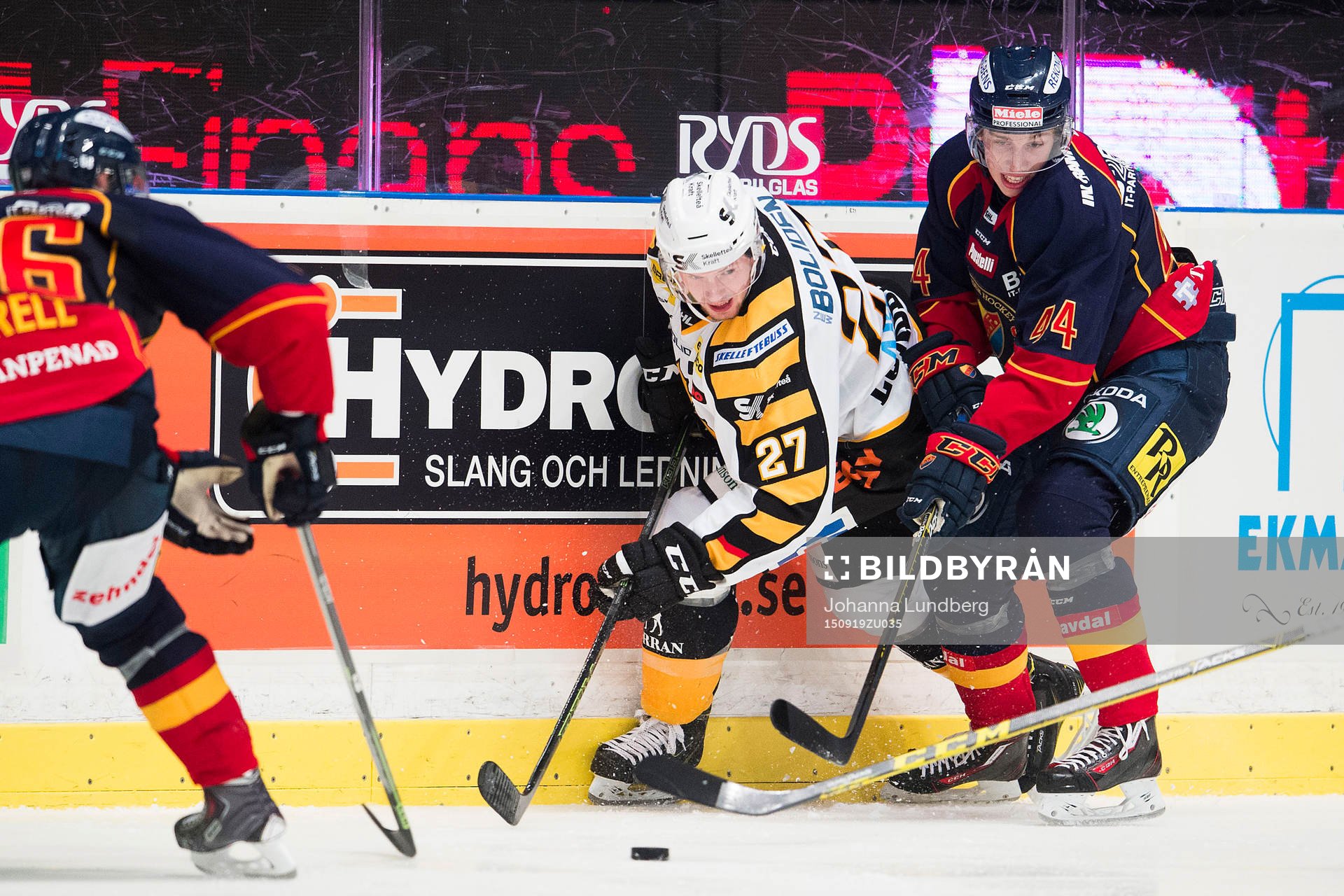 Skellefteås Martin Lundberg och Djurgårdens Lukas Vejdemo
