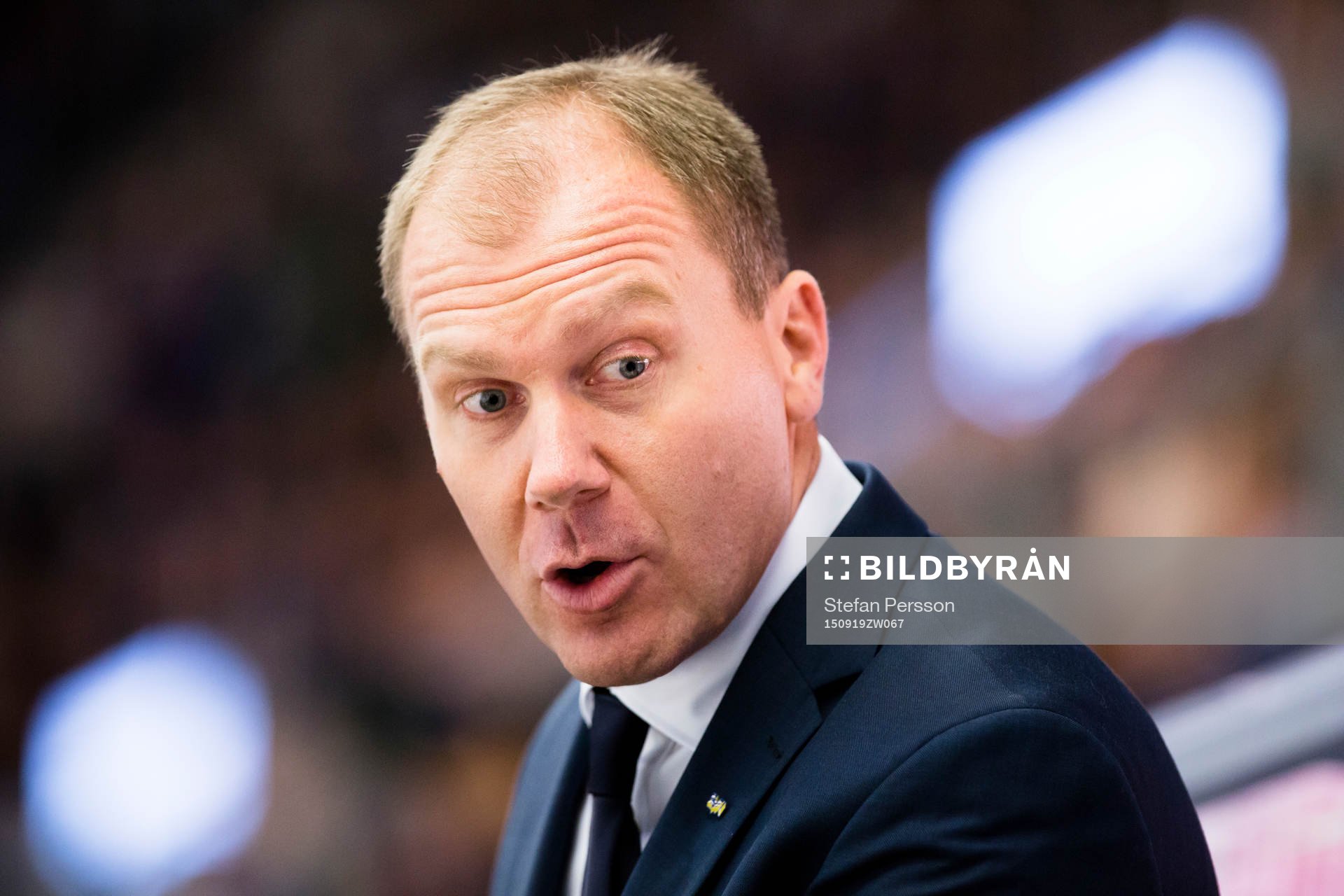 s tränare Johan Lindbom
