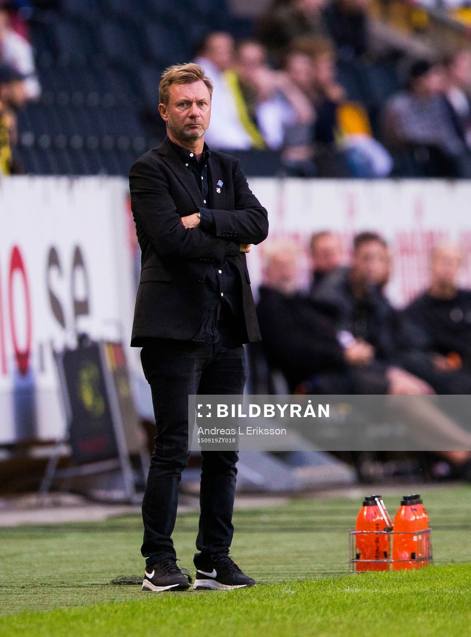 Häckens tränare Peter Gerhardsson