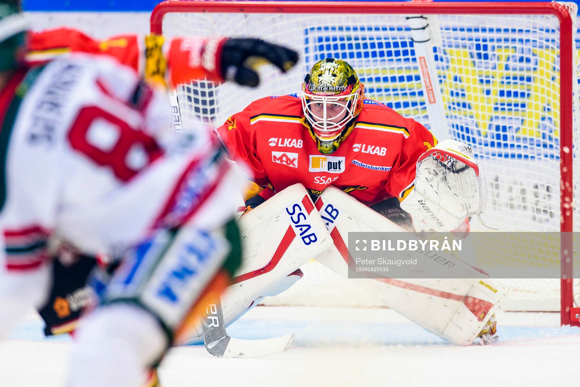 Luleås målvakt Joel Lassinantti