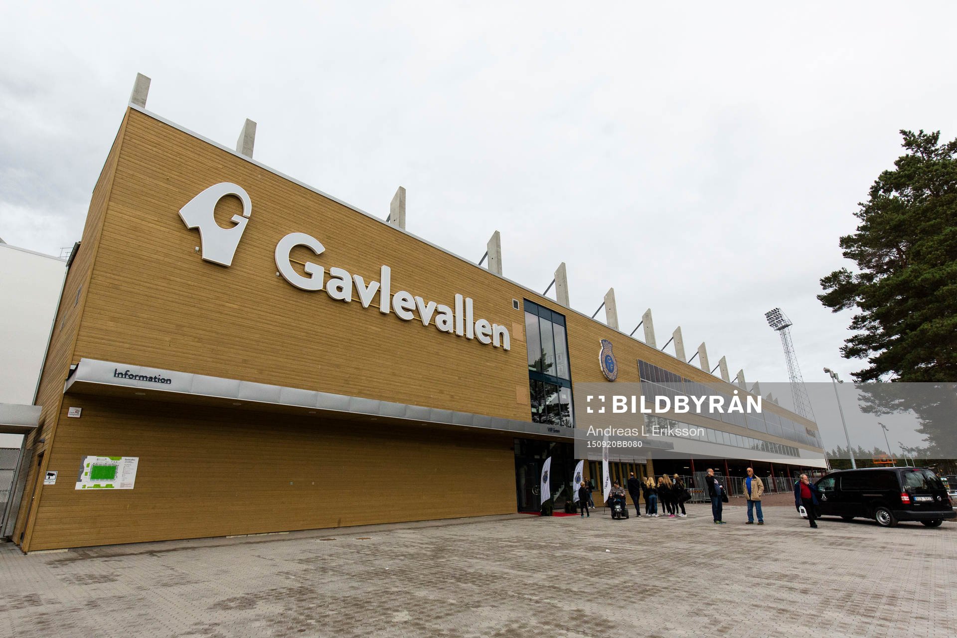 Extriör av Gavlevallen