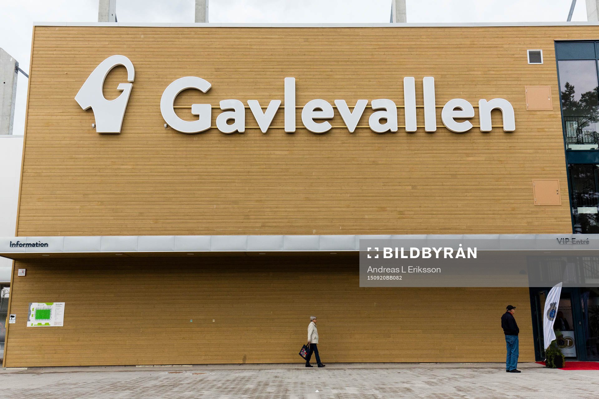 Extriör av Gavlevallen