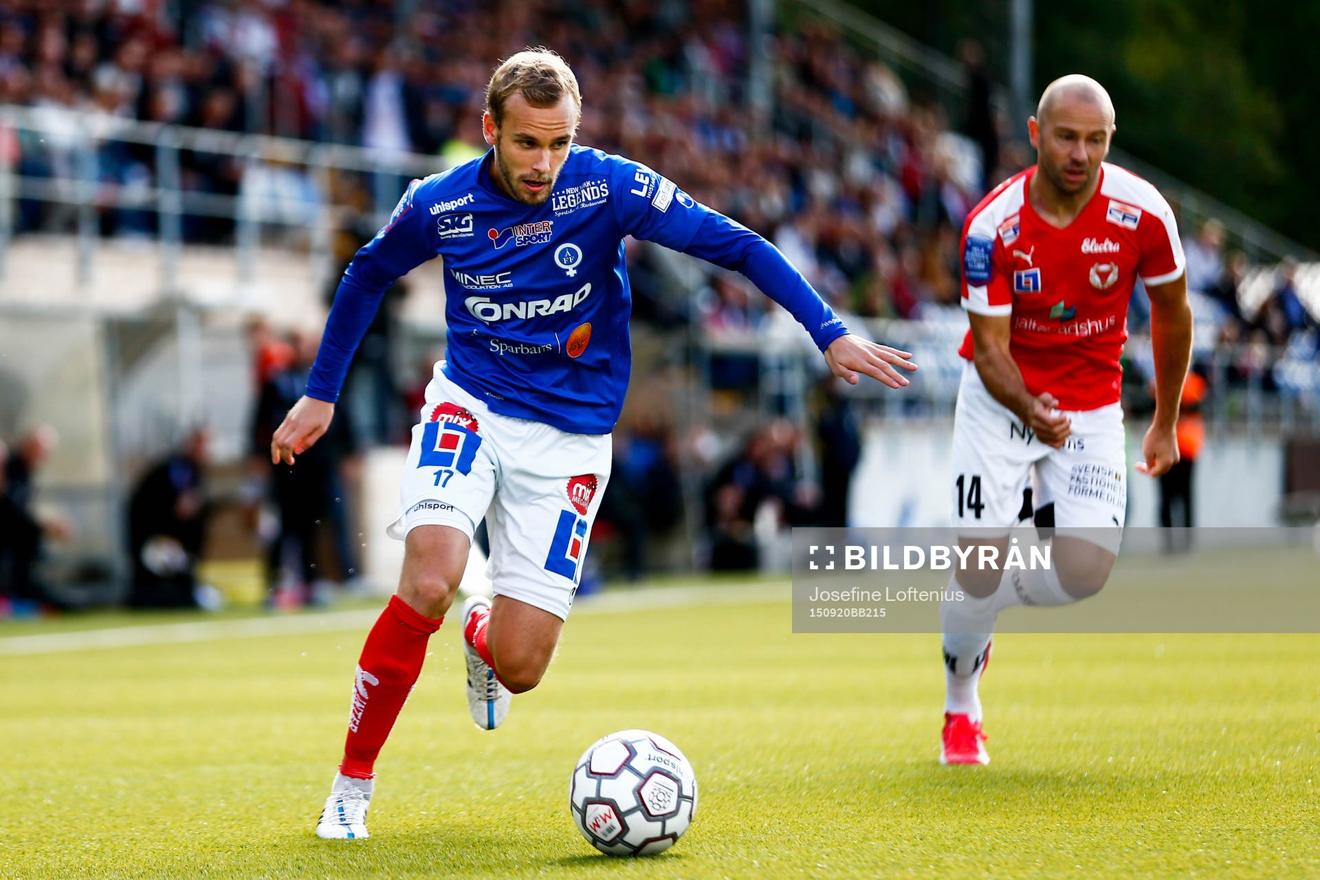 Åtvidabergs Simon Skrabb och Kalmars Stefan Larsson
