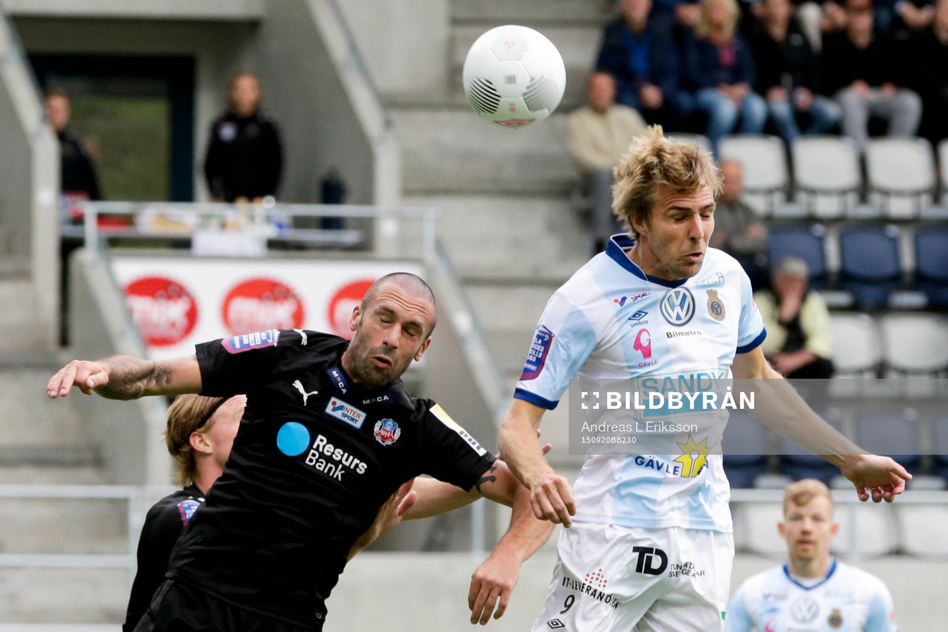 Helsingborgs Rade Prica och Gefles Johan Oremo