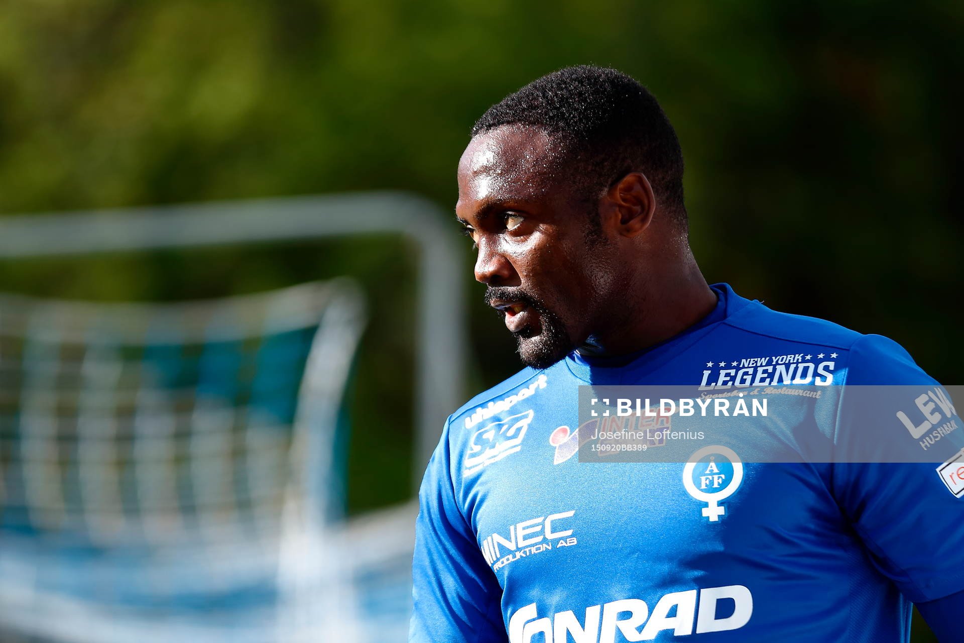 Åtvidabergs John Owoeri deppar