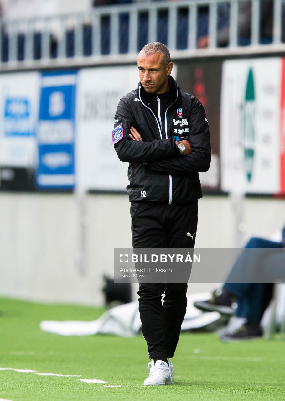 Helsingborgs manager Henrik Larsson