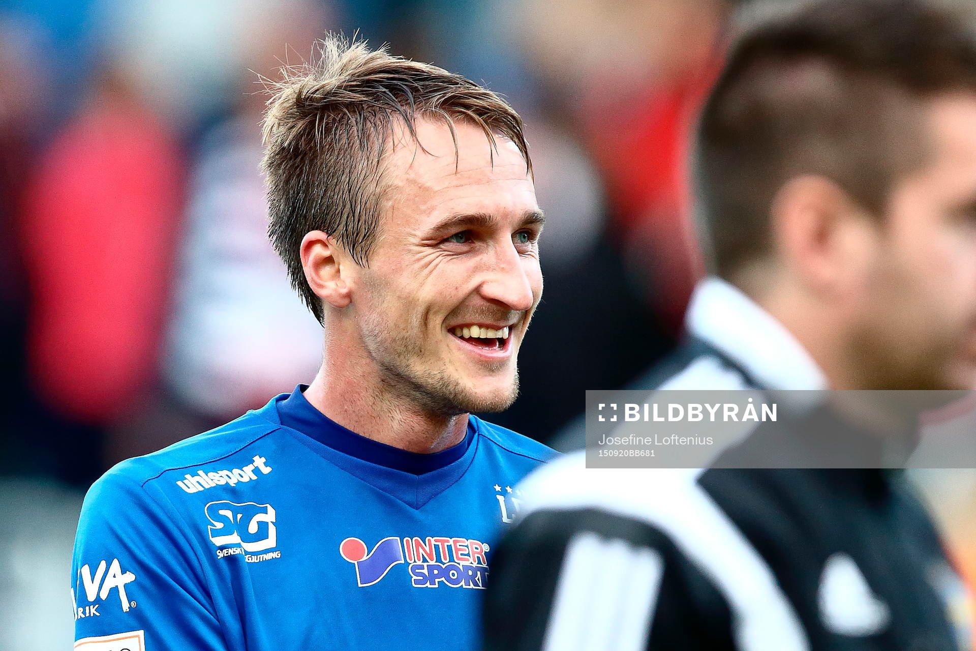 Tor Øyvind Hovda efter fotbollsmatchen i Allsvenskan mellan Åtvidaberg och Kalmar den 20 september 2015 i Åtvidaberg.