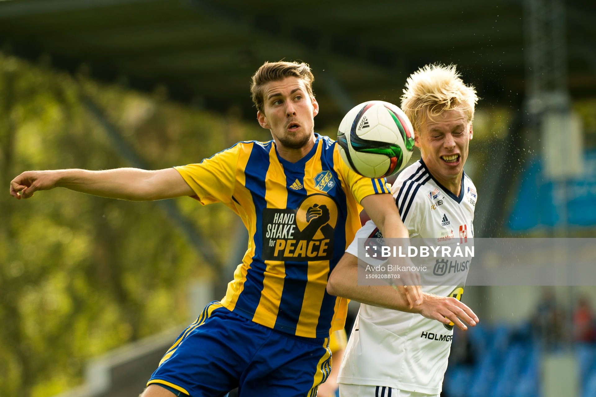 Eskilsminnes Daniel Björnberg i nick duellen med