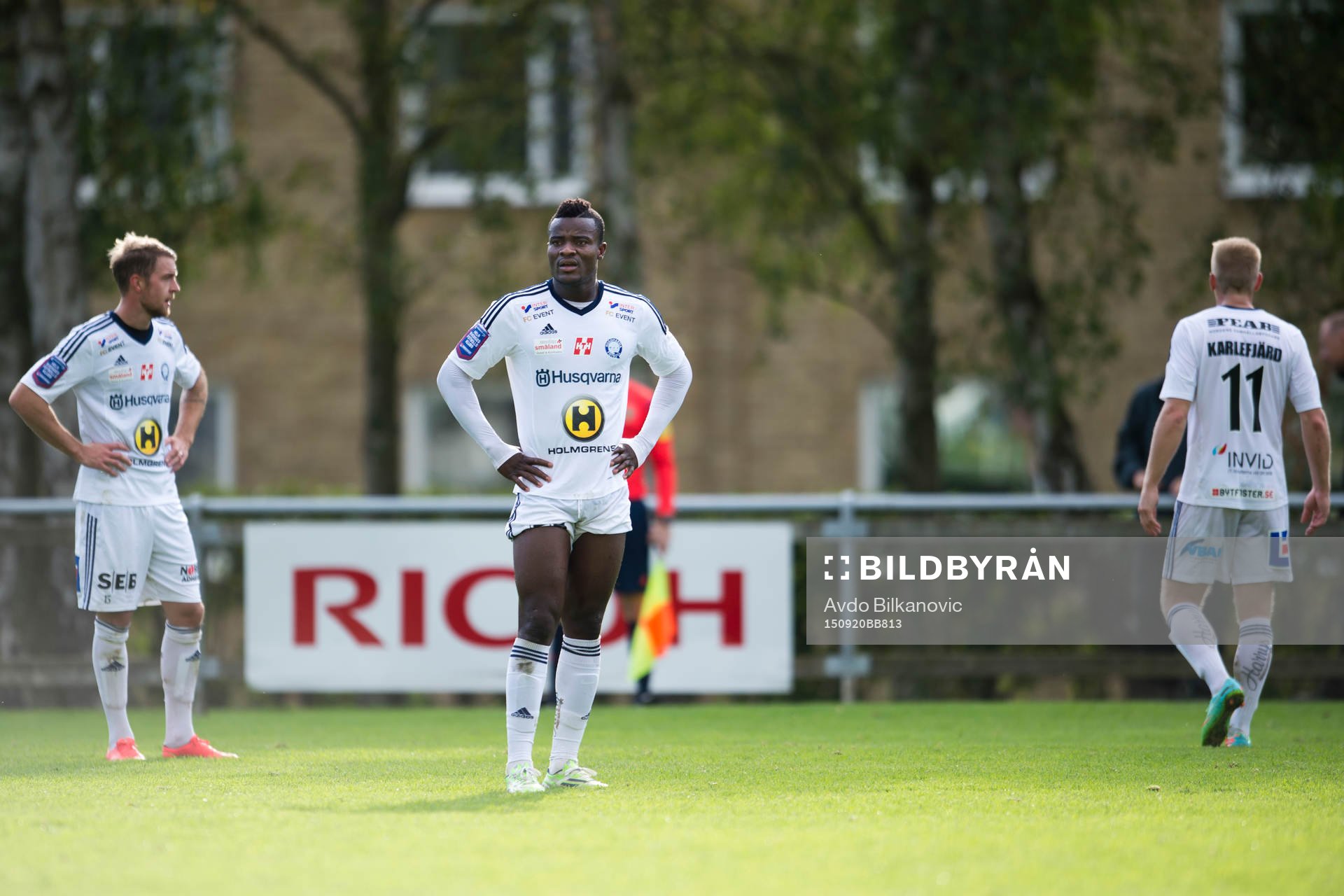 Husqvarnas Tomas Hansson, Abdulai Zakaria Johan Karlefjärd