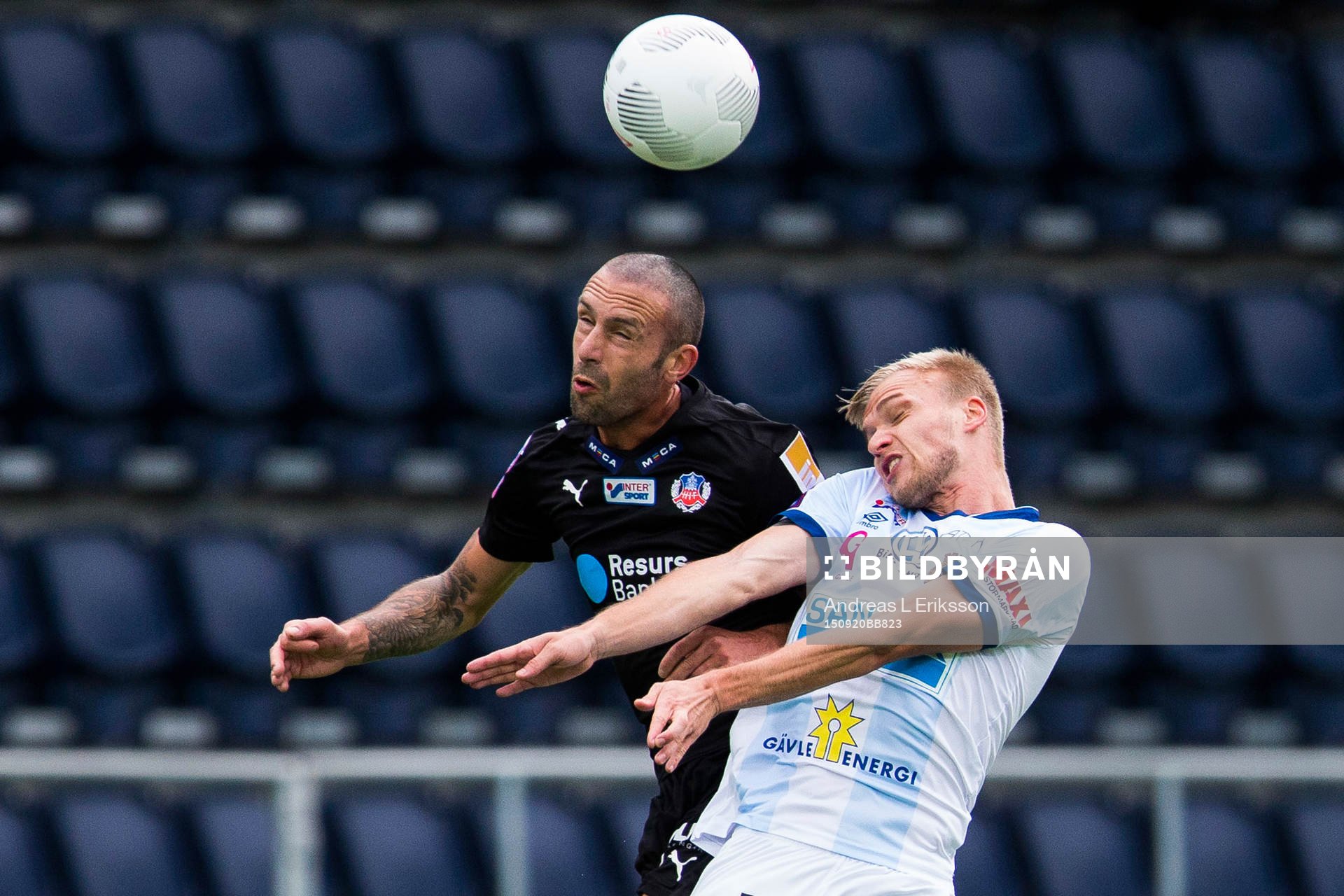 Helsingborgs Rade Prica i en nickduell med Gefles Robin