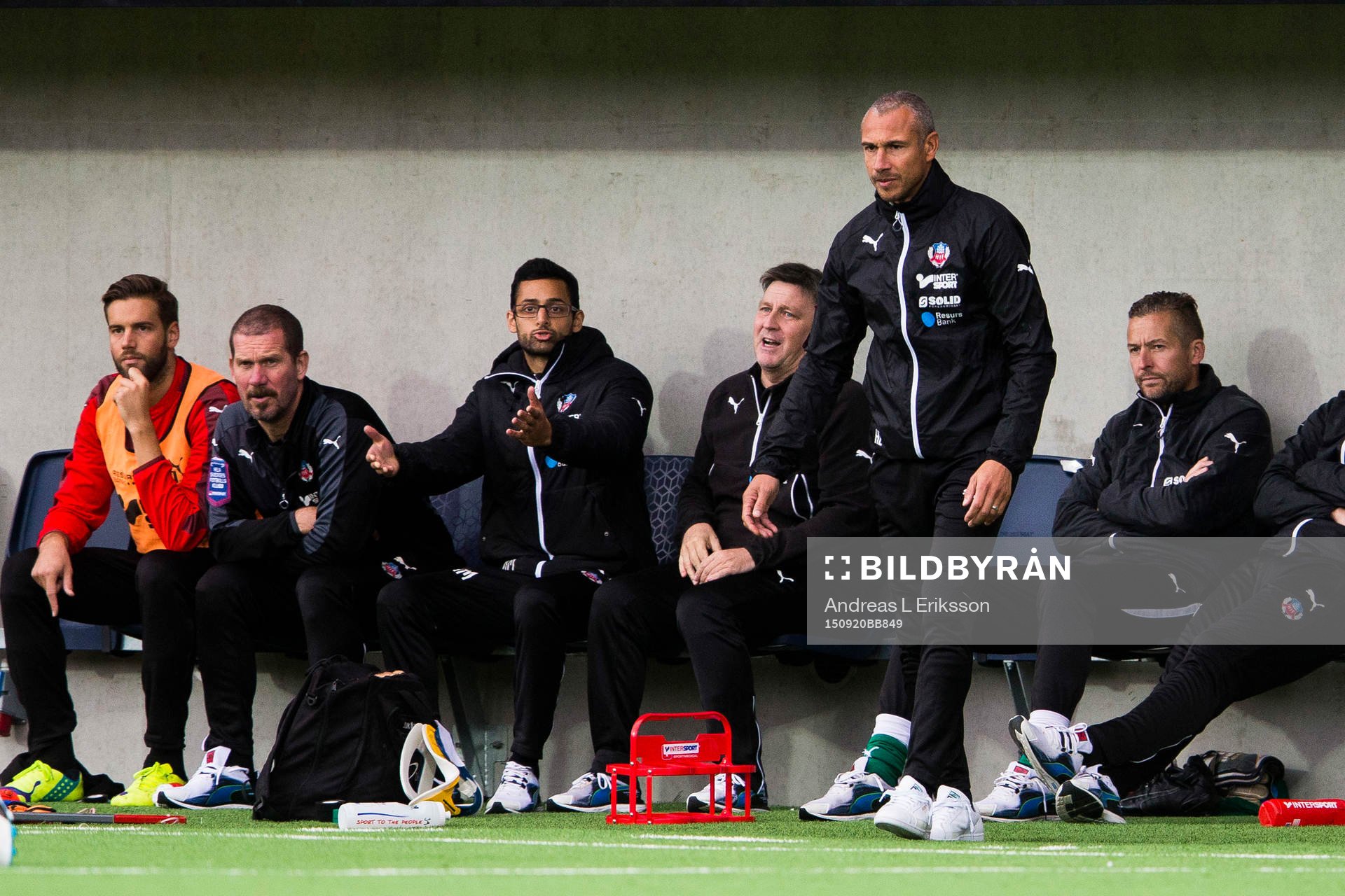 Helsingborgs manager Henrik Larsson