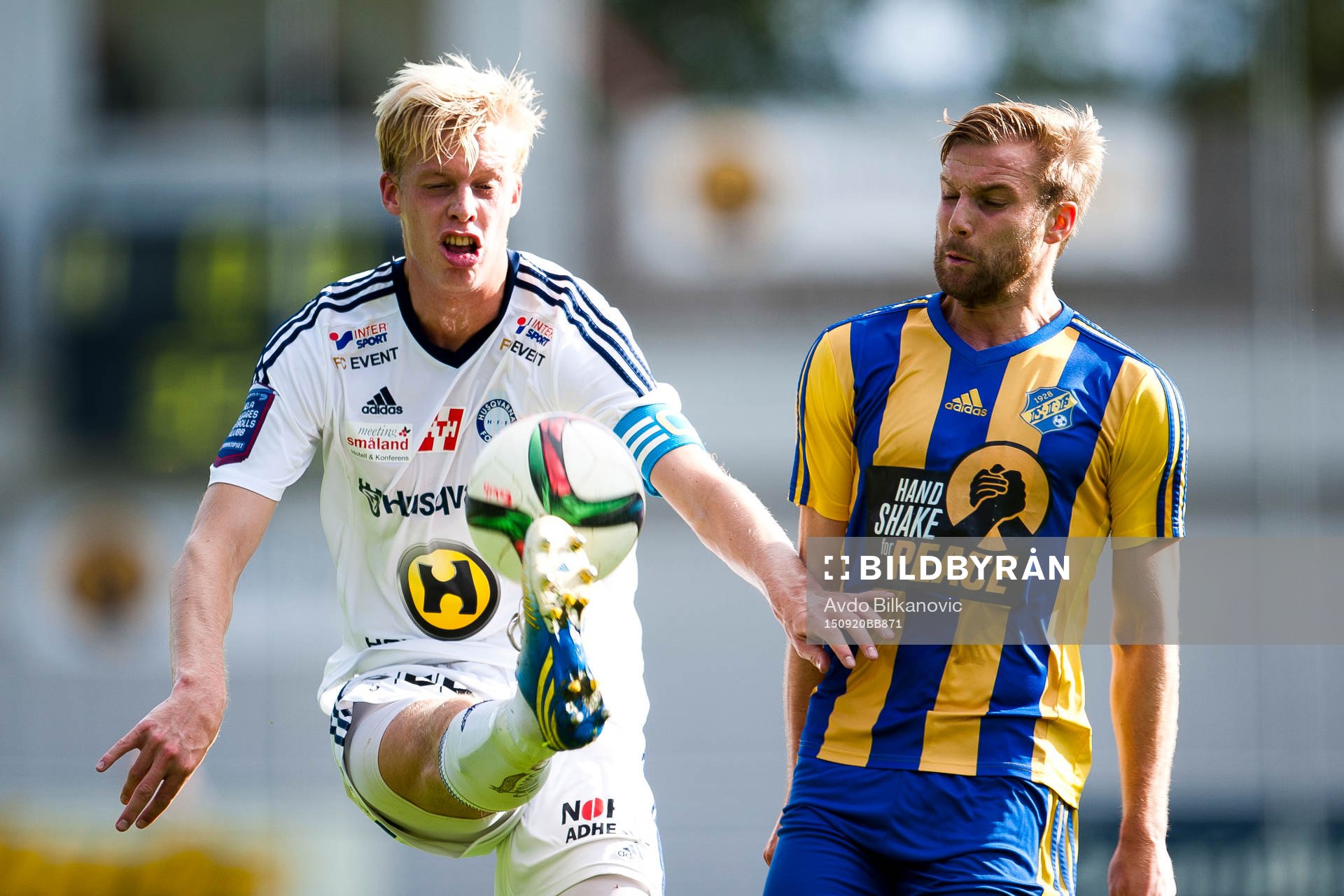 Husqvarnas Kristofer Snarberg och Eskilsminnes Emil Åberg