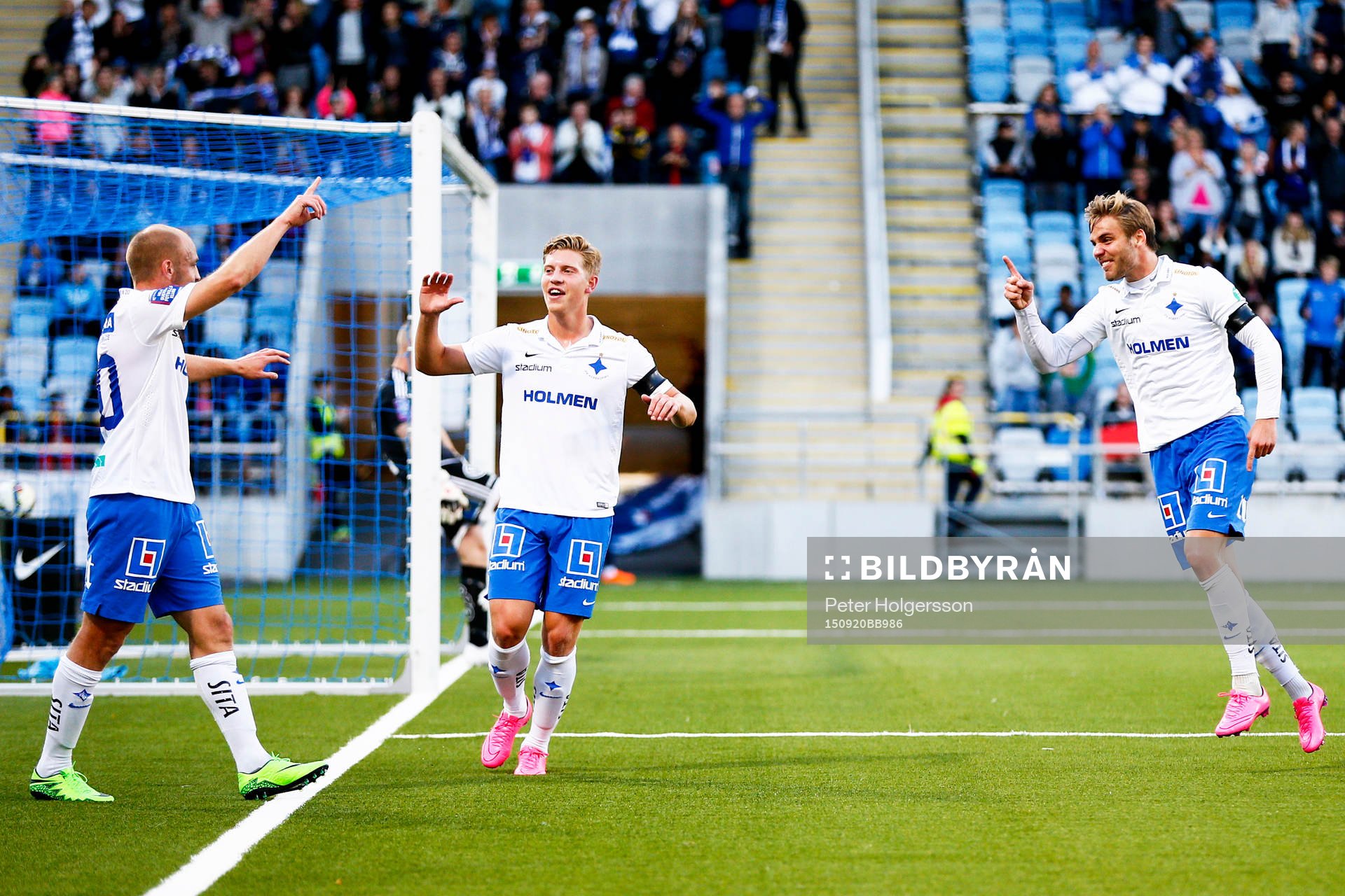 Norrköpings Christoffer Nyman jublar