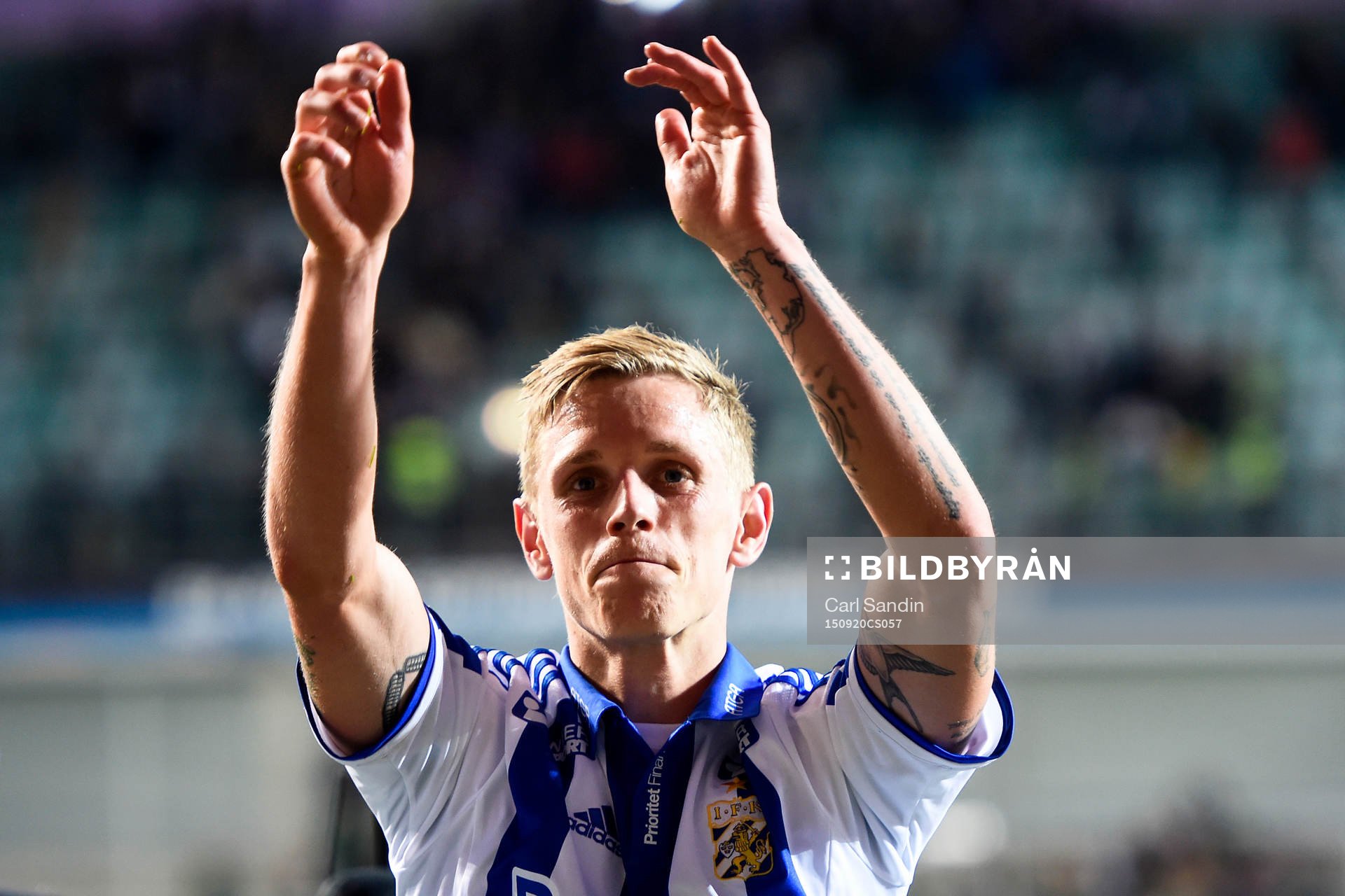 IFK Göteborgs Sören Rieks jublar