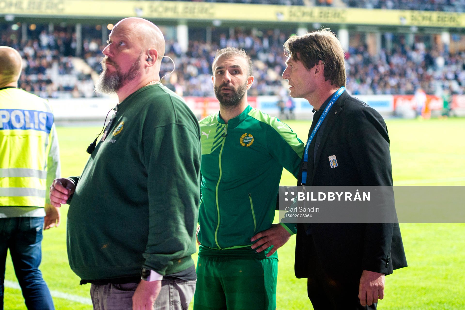 Hammarbys Kennedy Bakircioglu och IFK Göteborgs
